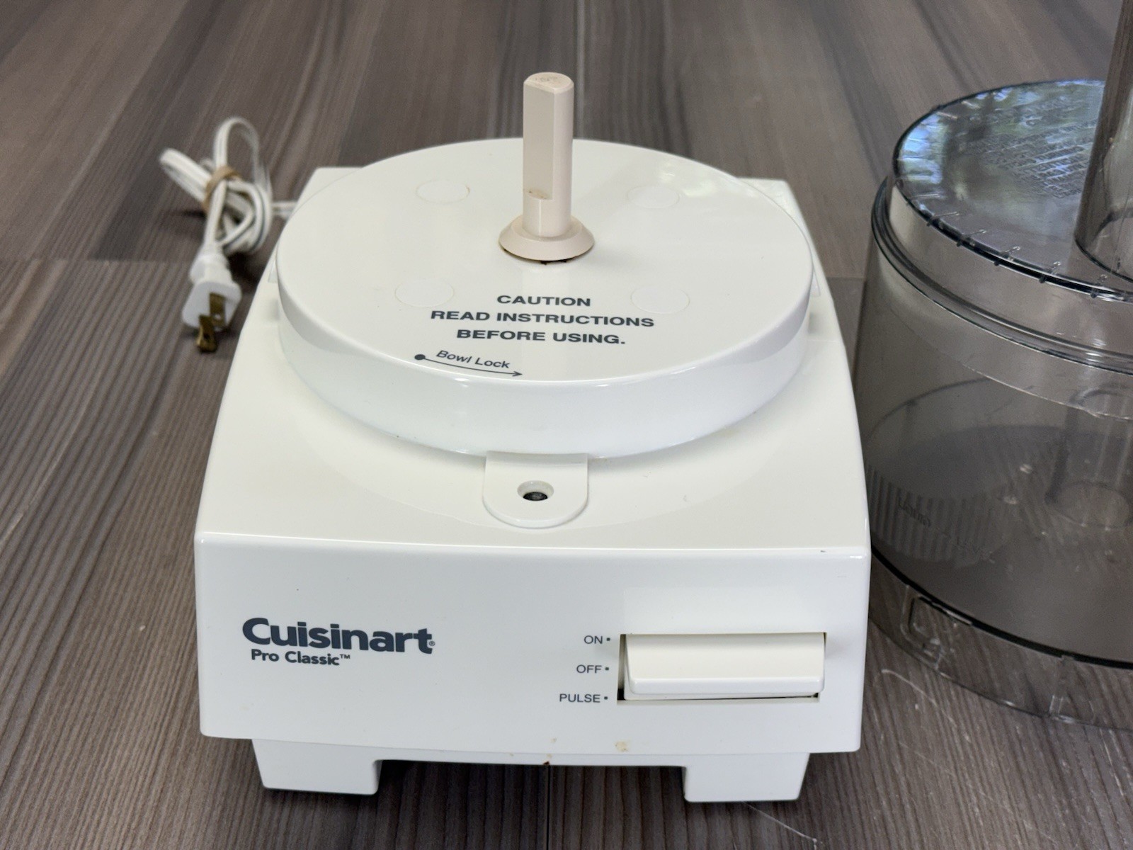 Cuisinart Pro Classic 7-Cup Food Processor DLC-10S Tested & Working