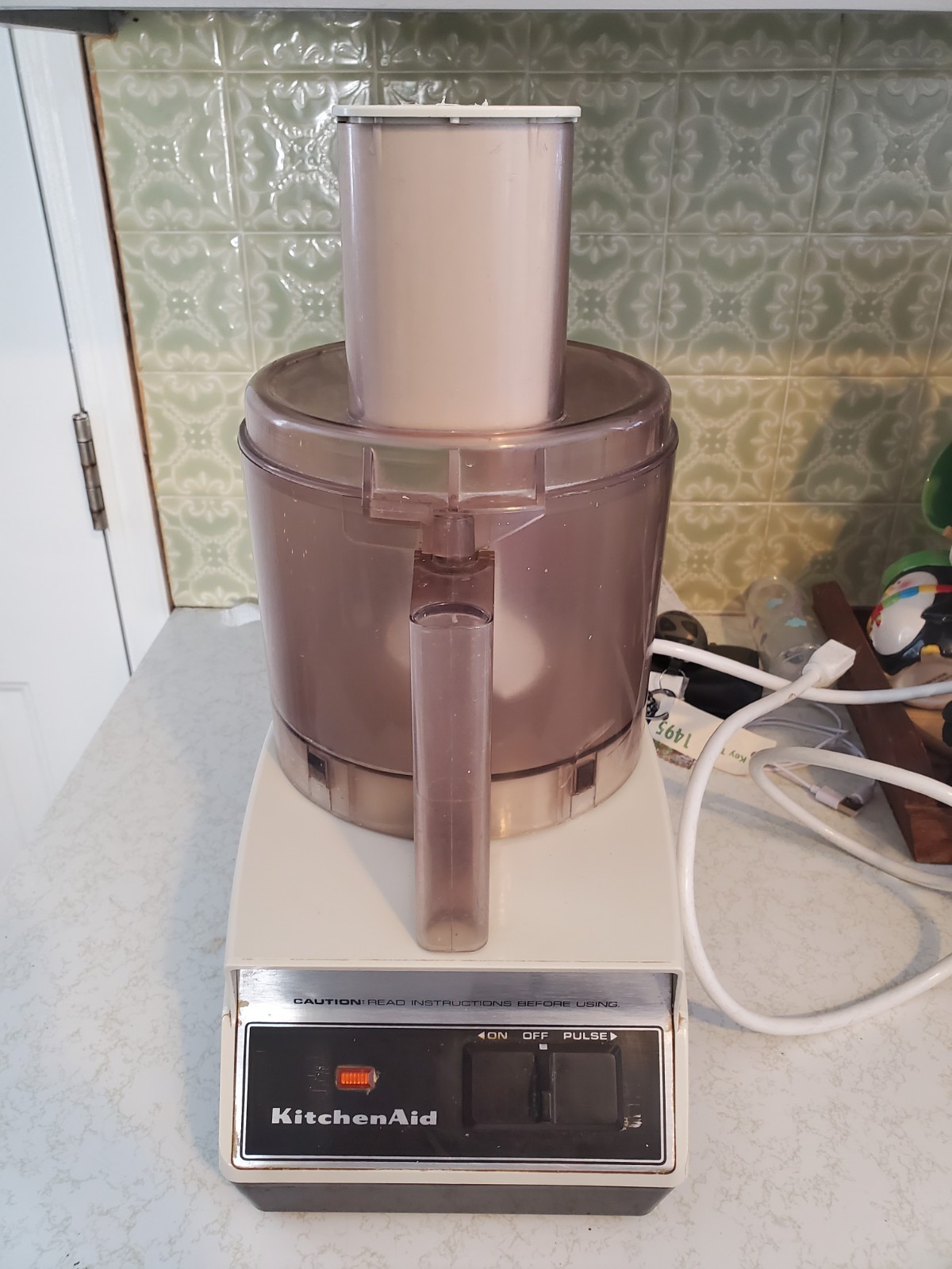 Vintage 80s Kitchenaid Food Processor Hobart Corp Great Working Condition KFP700