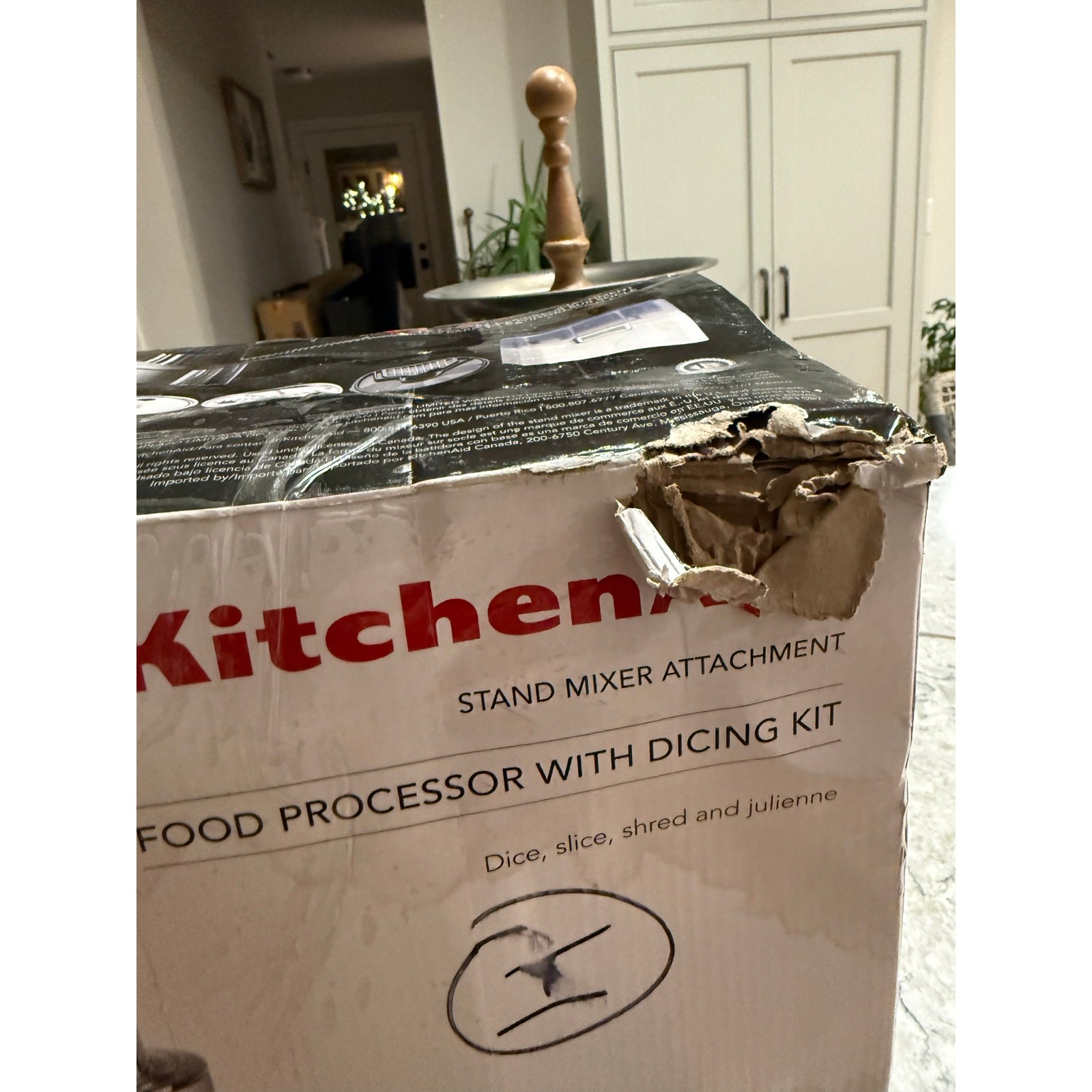 NEW KitchenAid Food Processor with Dicing Kit Attachment JM
