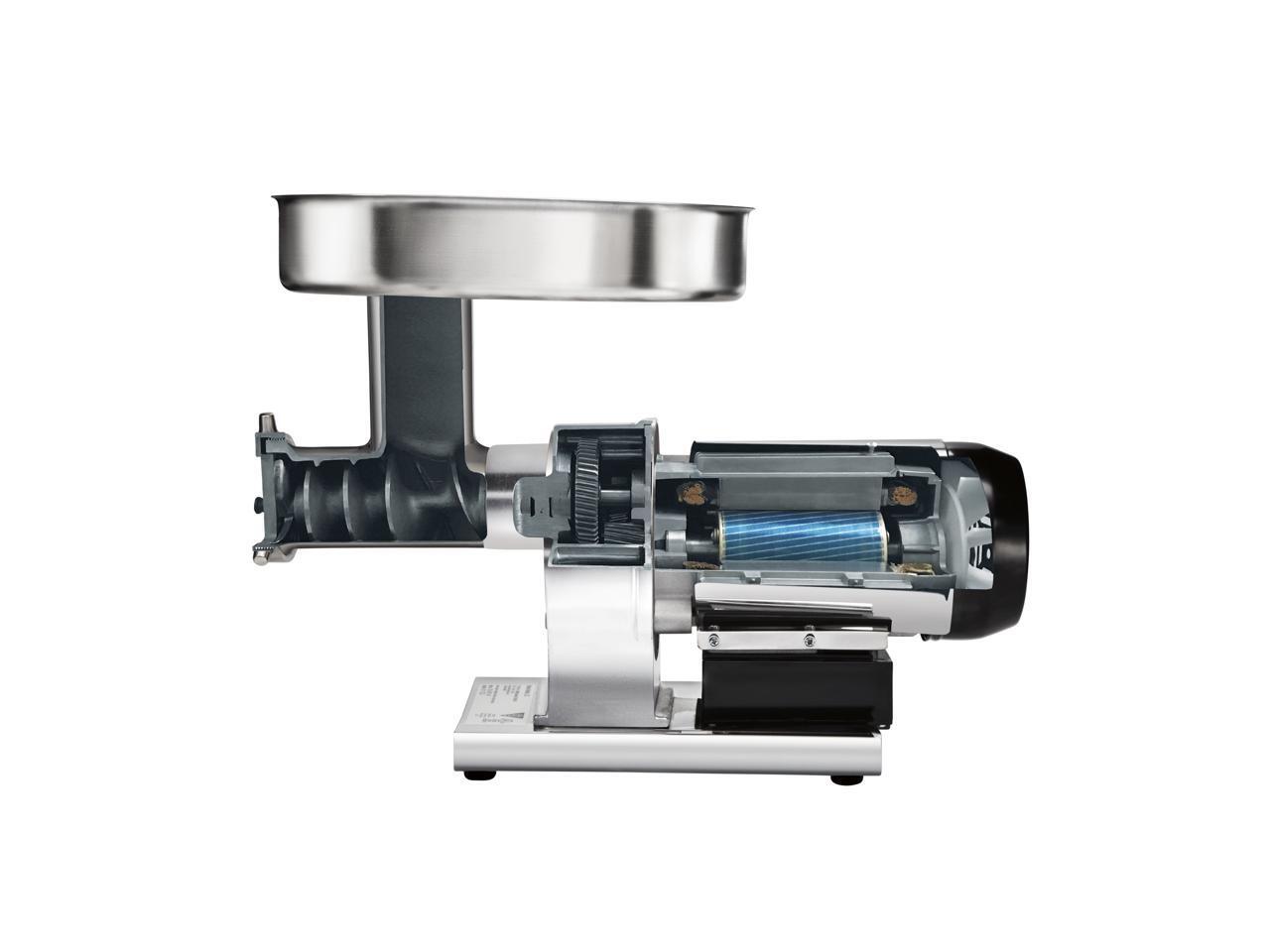 WestonSupply 09-1201-W Silver Butcher Series #12 Meat Grinder – .75 HP