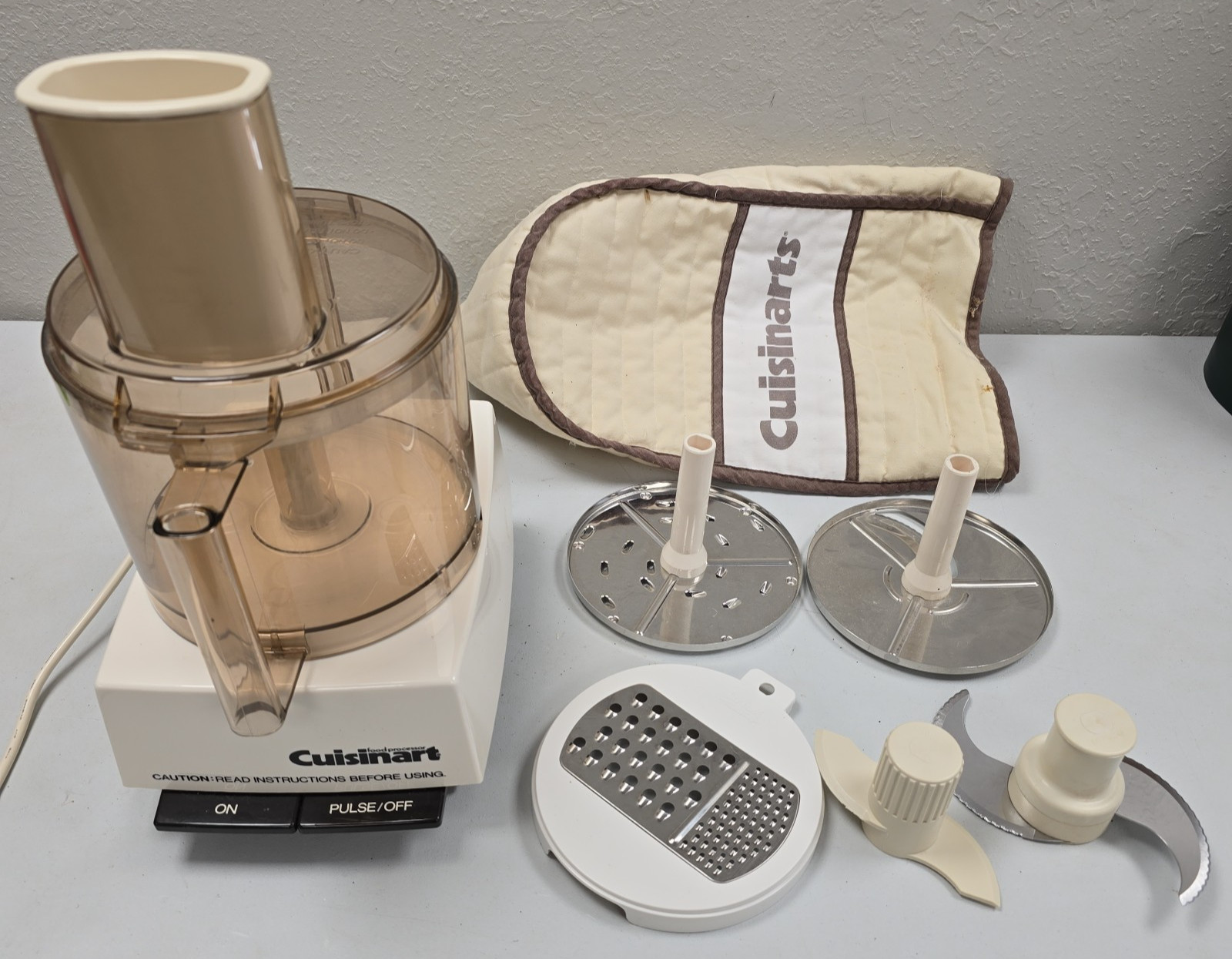 Vintage Cuisinart Food Processor DLC-7 Tested & Works – MUST READ
