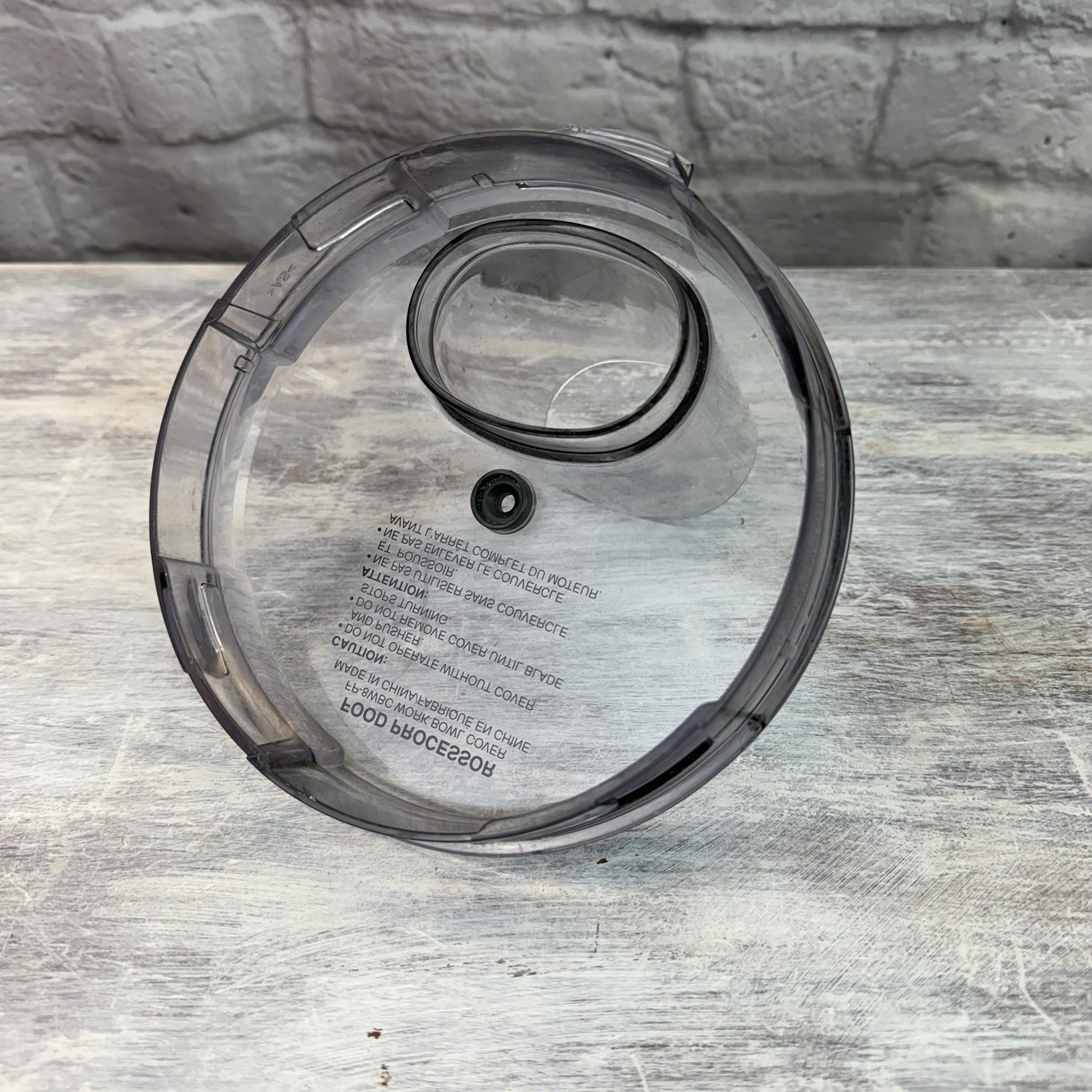 Cuisinart FP-8WBC Food Processor Work Bowl Cover Lid Only Replacement OEM