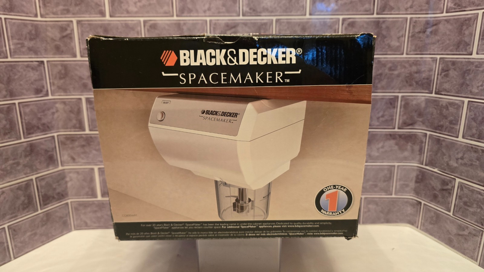 Food Processor Under-The- Cabinet Appliance Black & Decker *Brand New*