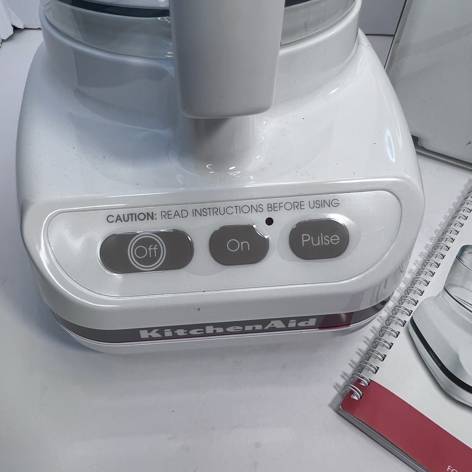 Kitchen Aid Food Processor 11 Cup Model KFP600 WHITE REFURBISHED
