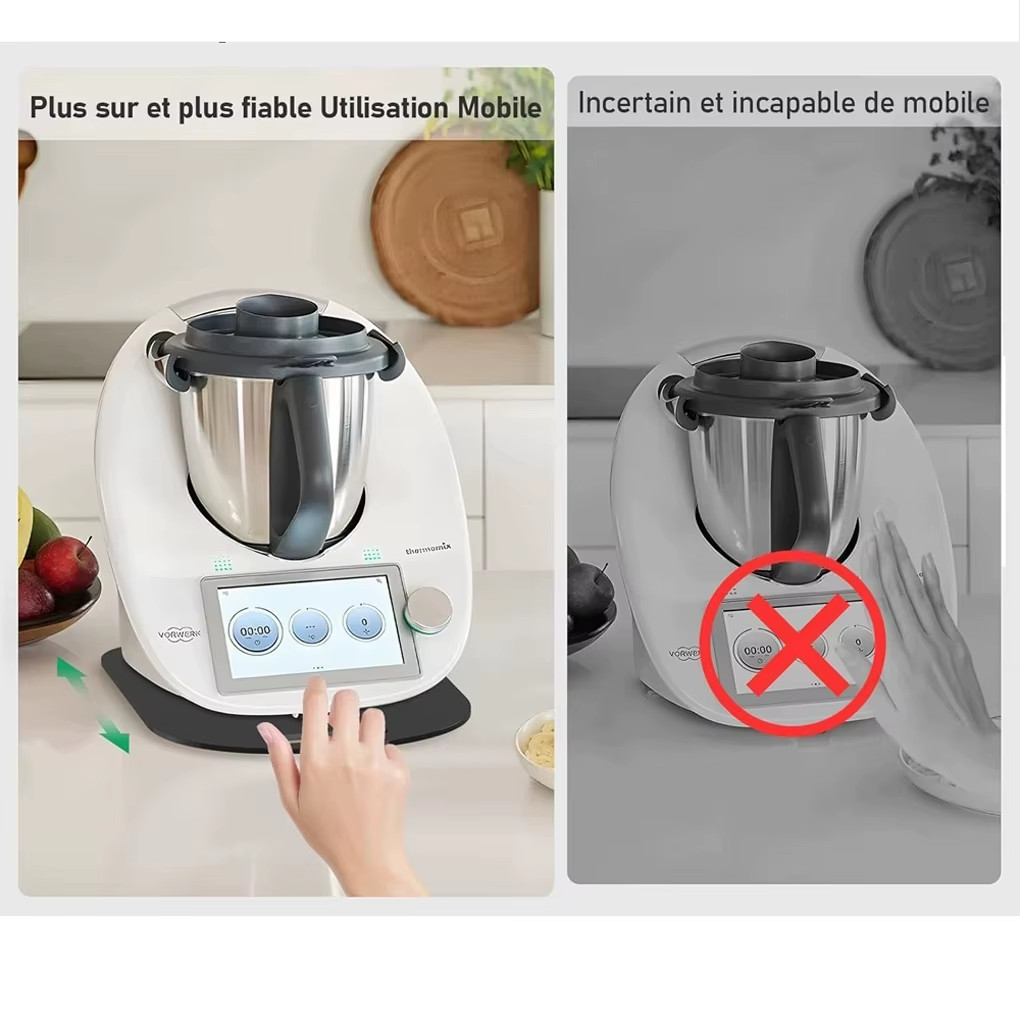 Thermomix TM5 TM6 Wooden Food Processor Tray Kitchen Countertop Coffee Machine S