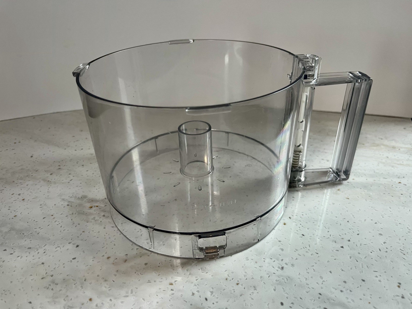 Cuisinart 7-Cup Work Bowl DLC-10 Series FP-631AGTXT-1 Clear Tritan Used