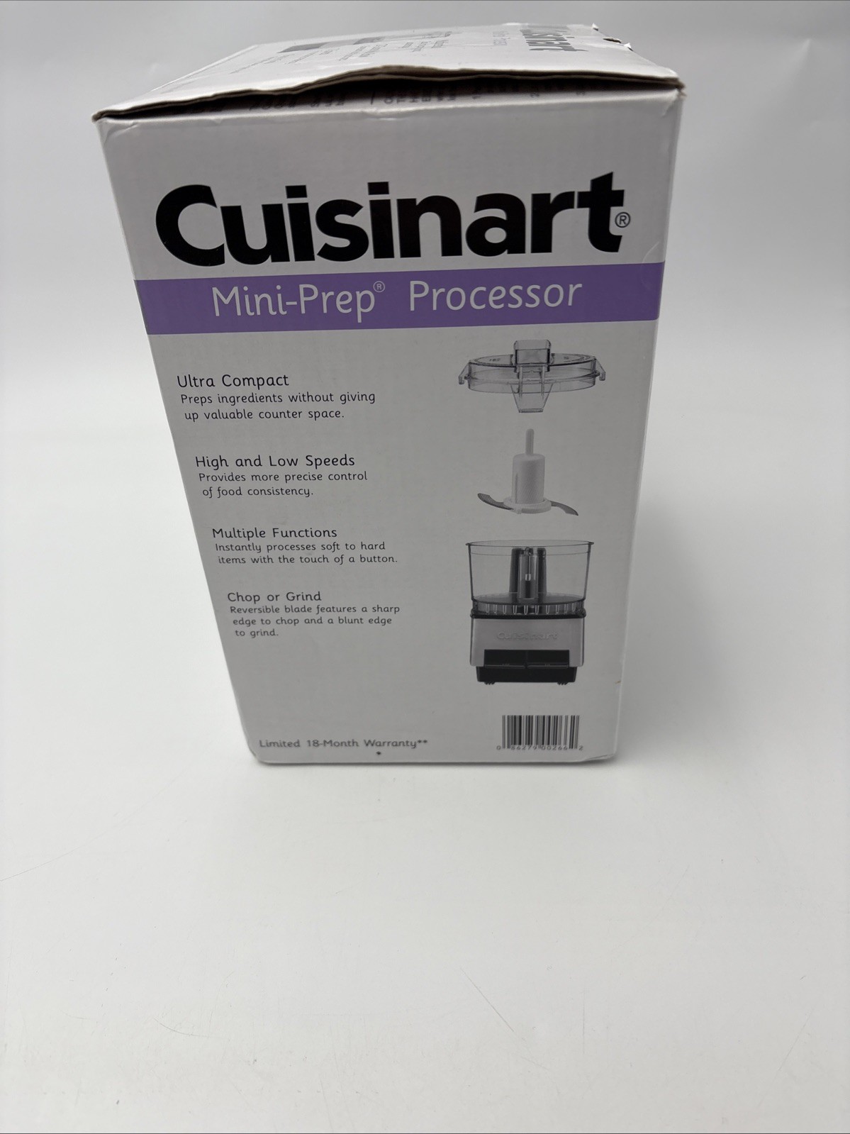New Cuisinart Mini Prep 21oz Food Processor Model DLC-1SS