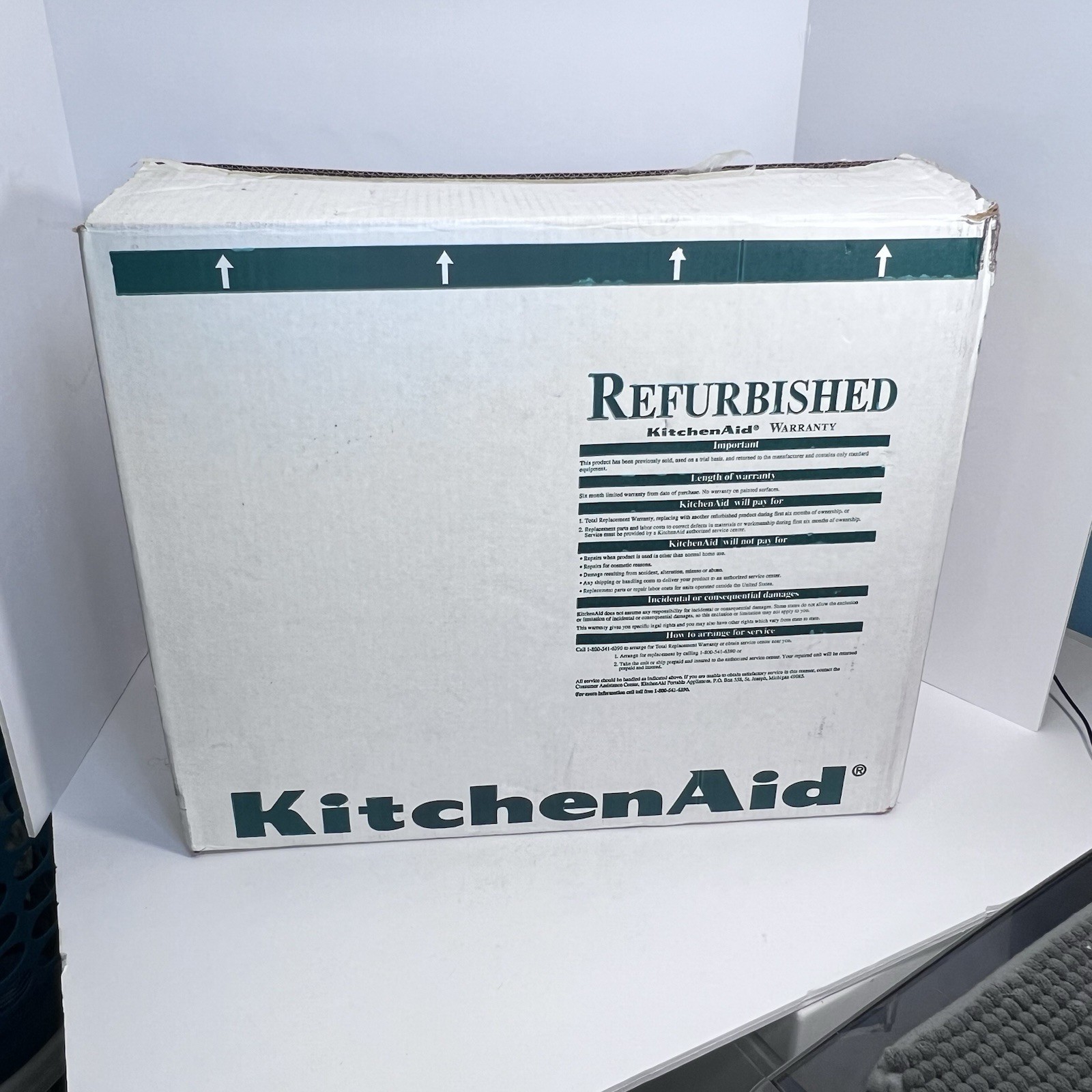 Kitchen Aid Food Processor 11 Cup Model KFP600 WHITE REFURBISHED