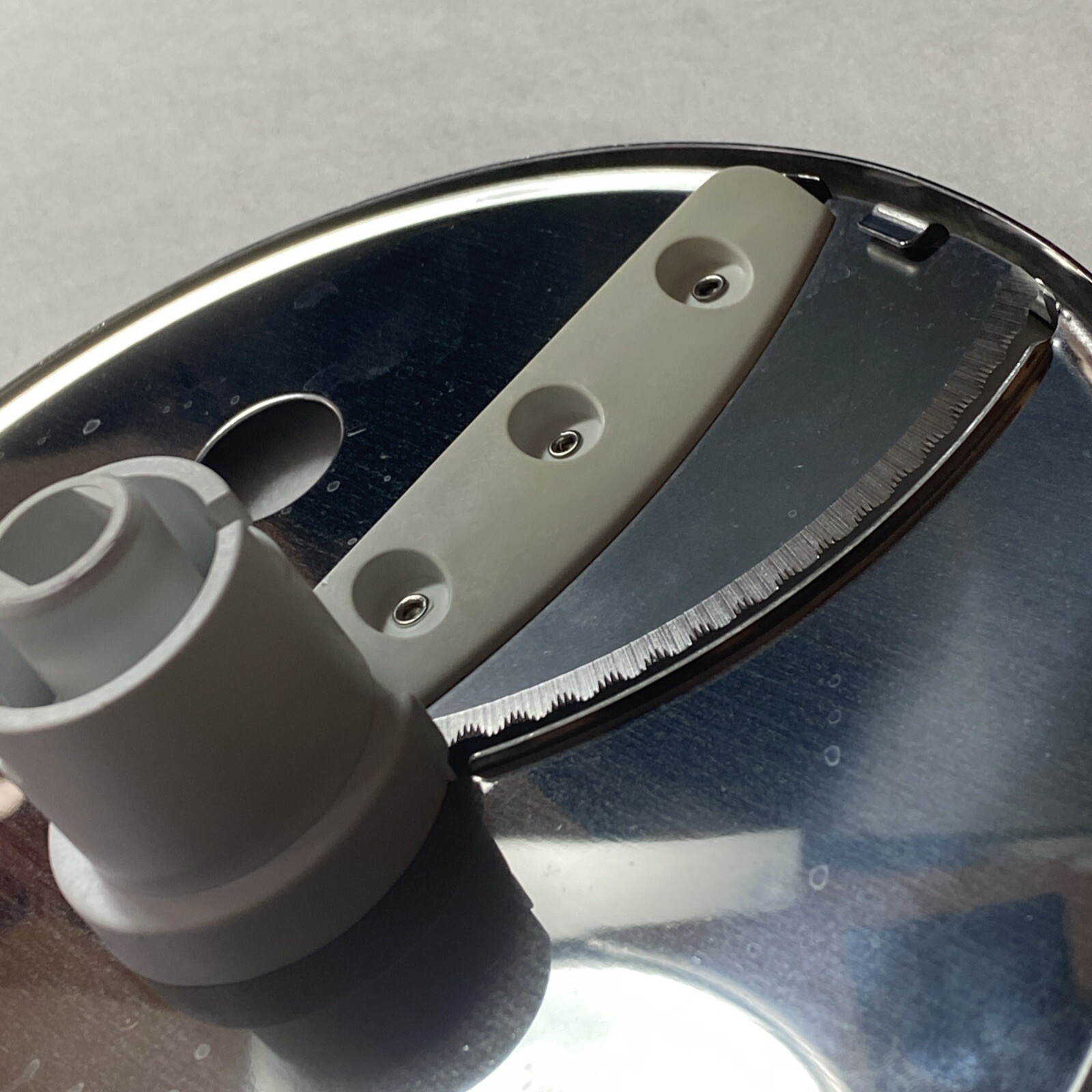 KitchenAid Food Processor Parts Adjustable Slicing Disk Thin to Thick Stainless