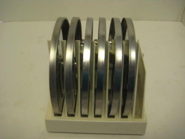 Cuisinart 6 Disc Blade Set 041, 042, 043, 044, 046, 048 DLC-7 DLC-8 -10 & Holder