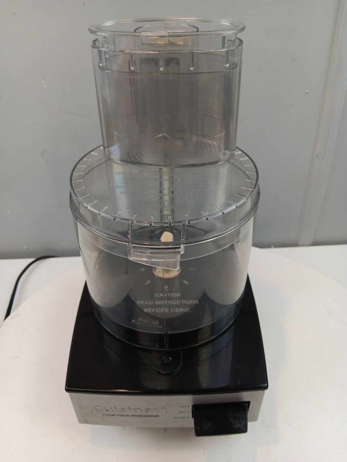 Cuisinart Pro Classic 7-Cup Food Processor DFP 7BC DLC-10 Accessories Manual