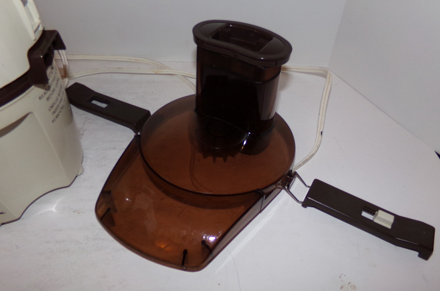 Vintage Moulinex La Machine Deluxe Food Processor Model 354