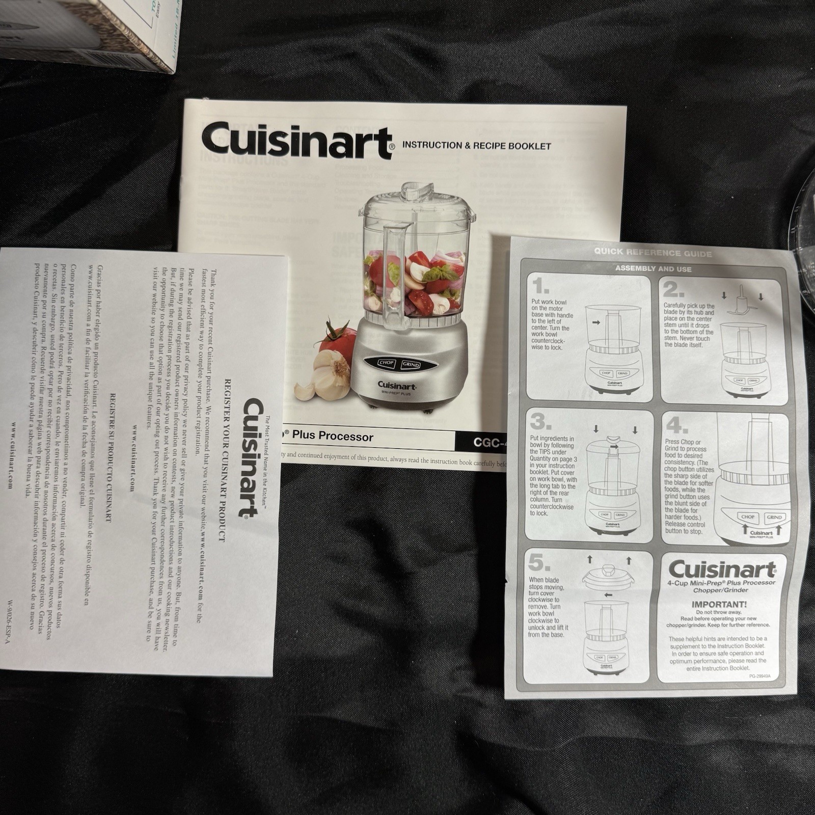 Cuisinart CGC-4WPC Mini-Prep Plus 4-Cup Food Processor