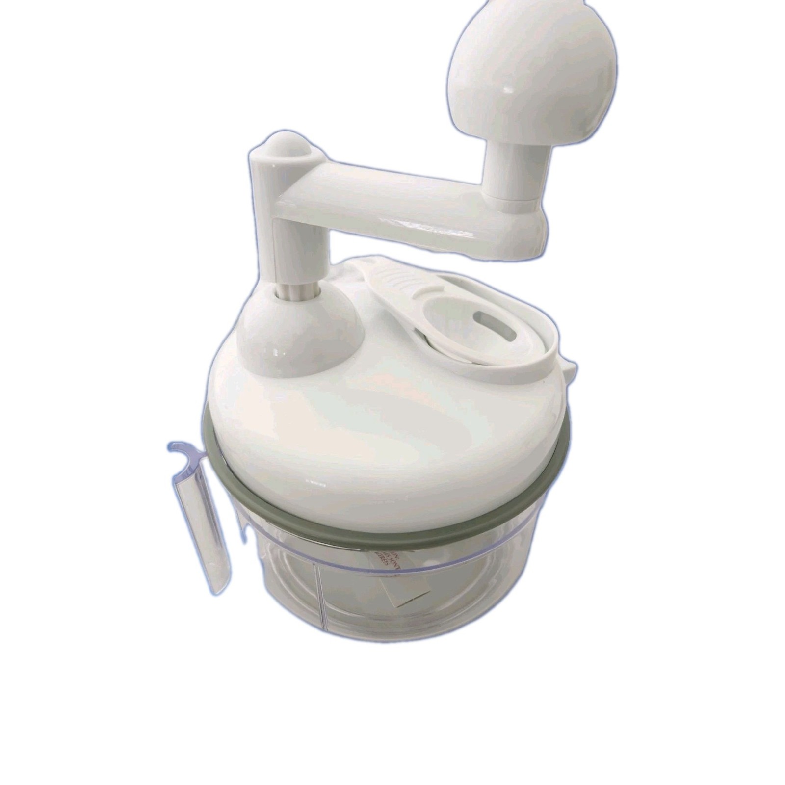 Kitchen Plus 2000 Manual Food Processor Chopper Slicer Open Box New Complete Kit