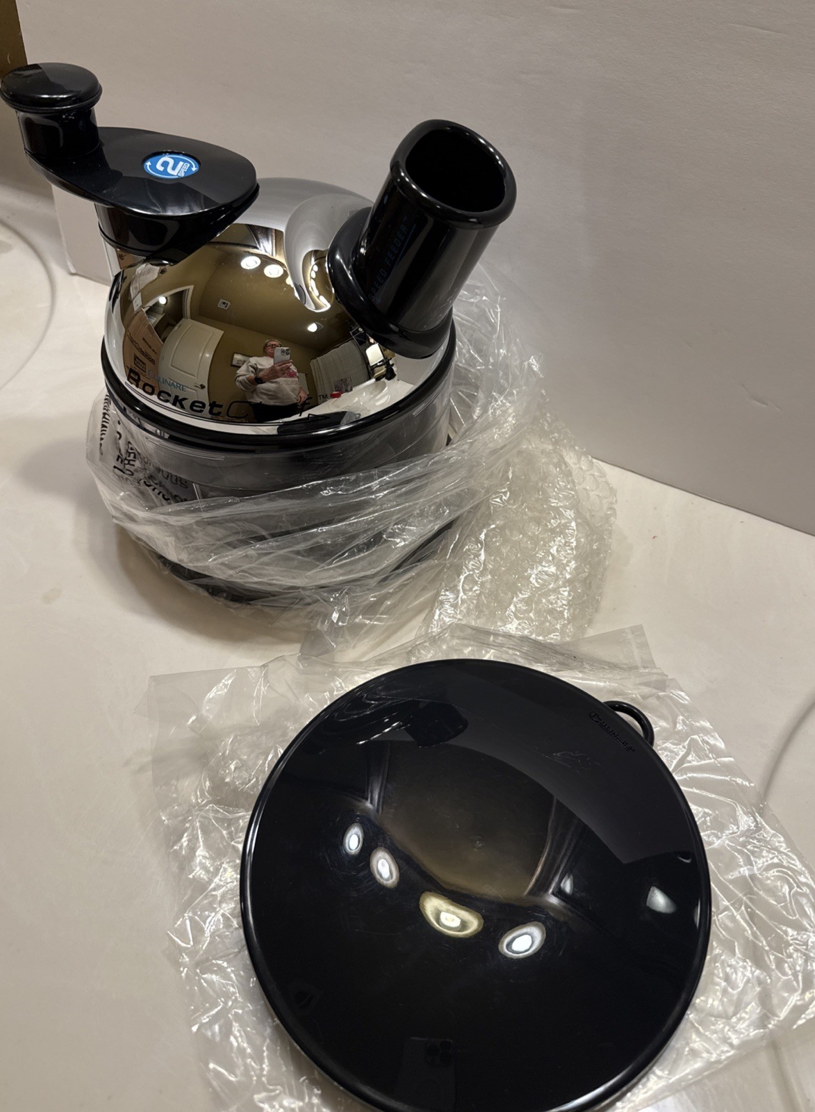 Culinare Rocket Chef Food Processor /Supreme Ice Cream Set BDA 05056 NWOB