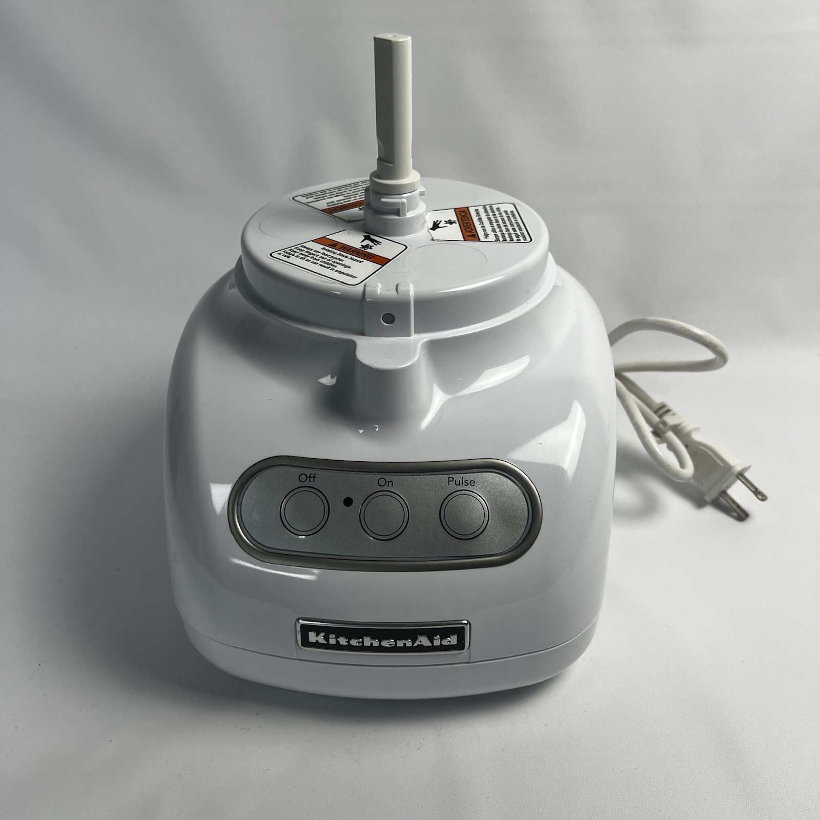 KitchenAid KFP720 7 Cups Food Processor BASE ONLY, White TESTED