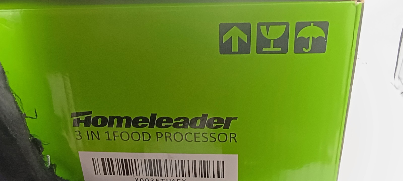 Homeleader 3 in 1 Food Processor Blender Steel Blades Open Box NEW
