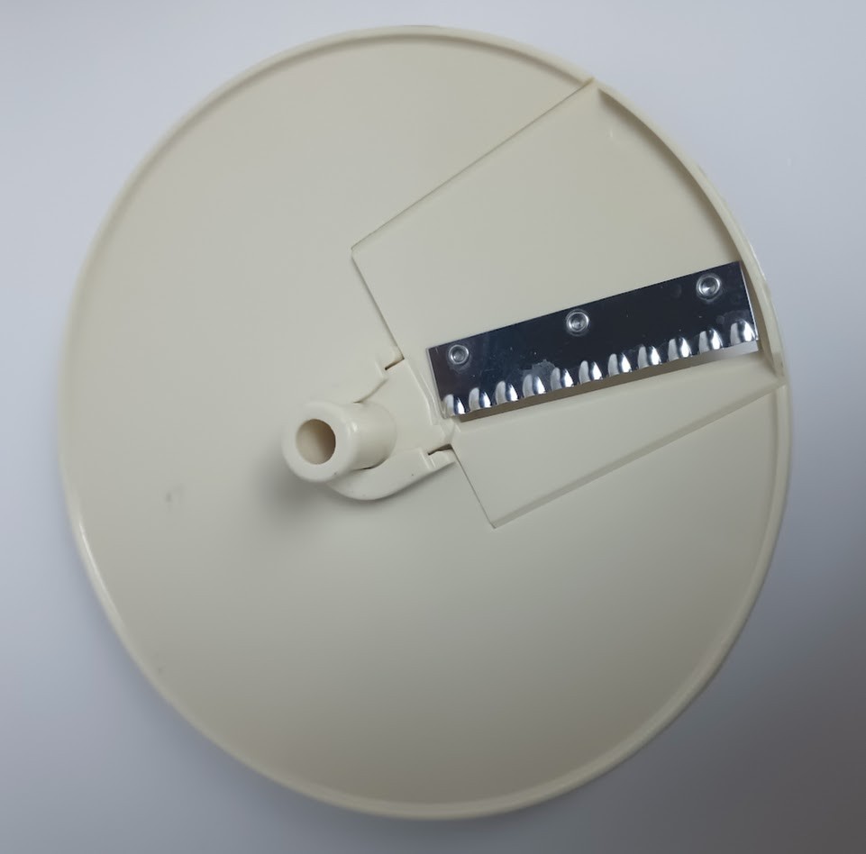 GE Food Processor Disc Carrier Hub + Versa Disc Blades D5FP1 Replacement Blades