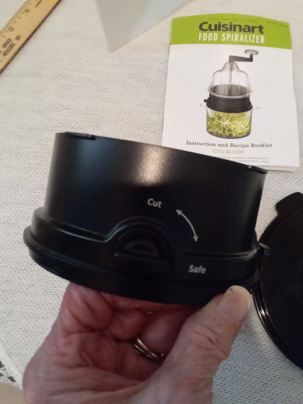 Cuisinart Food Spiralizer Manual Multifunctional Kitchen Gadget W/Instructions