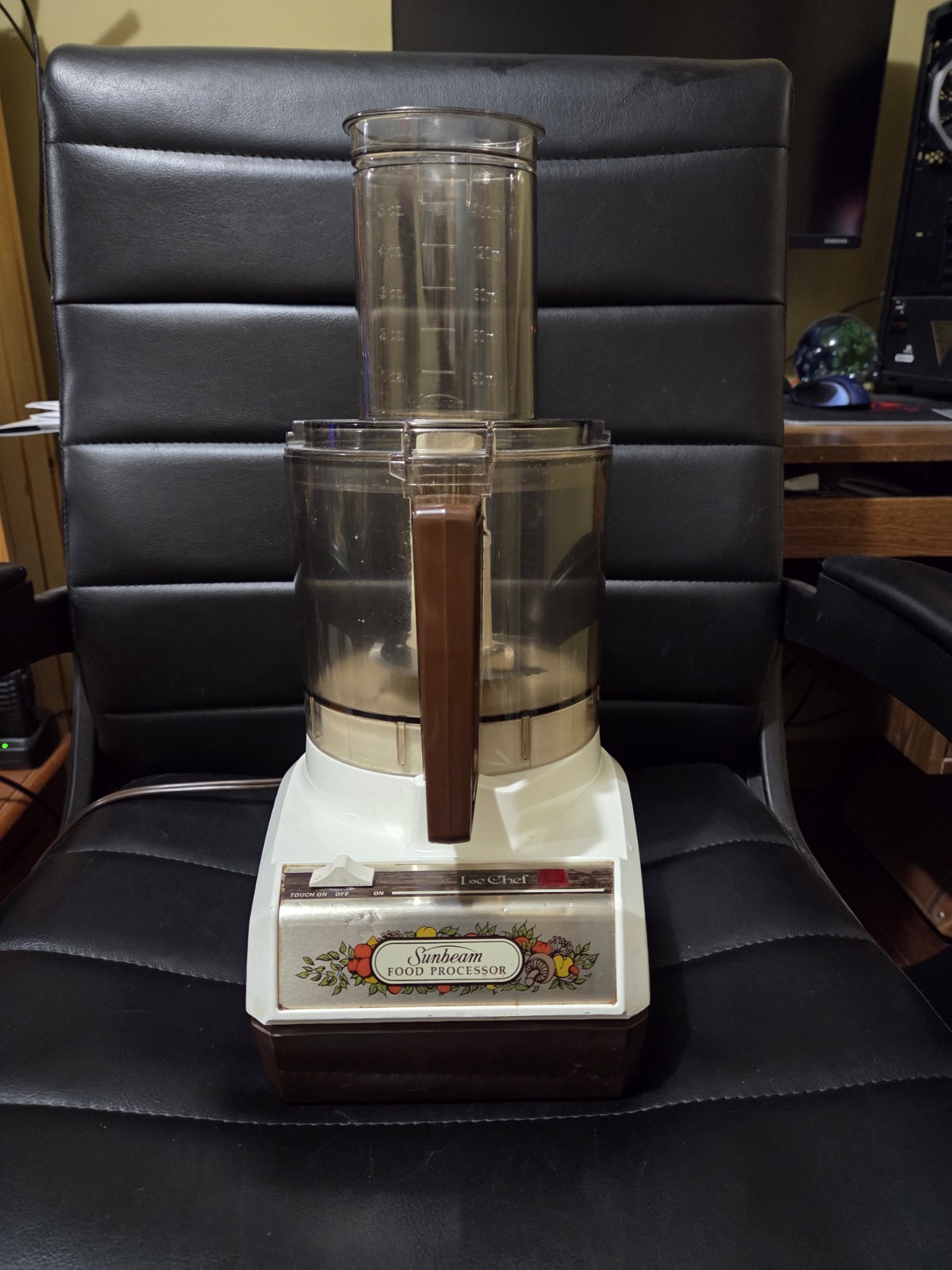 Vintage Sunbeam Le Chef Food Processor Model 14-1A Great Working & Very Clean