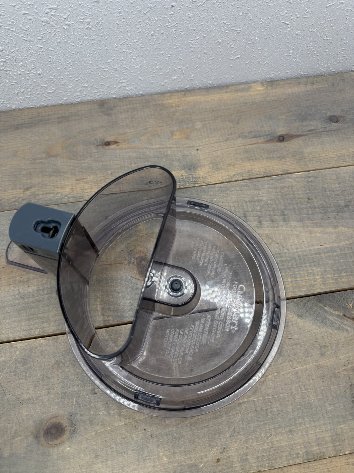 Cuisinart FP-13WBC Replacement Part CFP-26SVPC 13-Cup Bowl Lid Only EUC