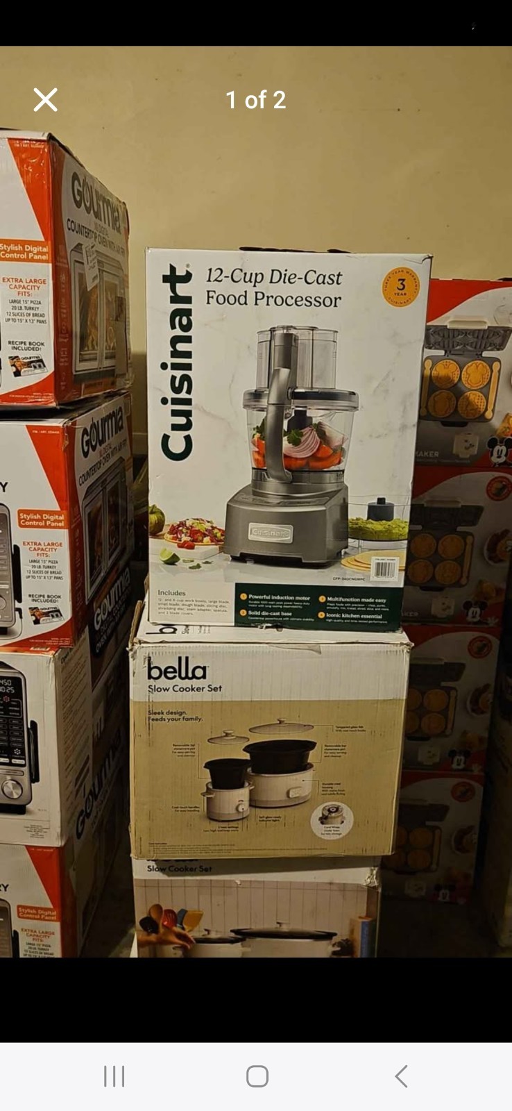 Cuisinart CFP-24DCNGMPC 12-Cup Die-Cast Food Processor Silver Multifunction