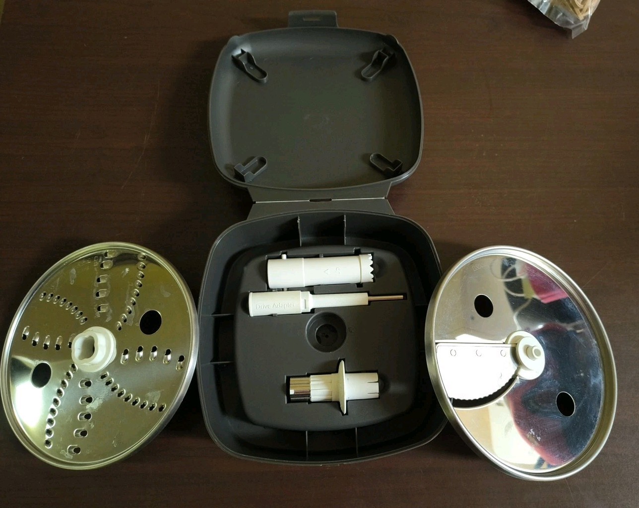 KitchenAid Attachments For Food Processor W/ Storage Box