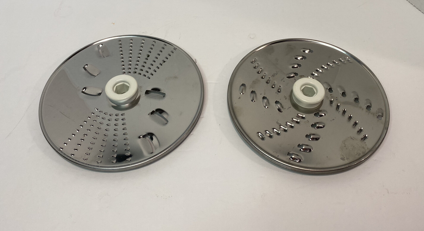 Wolfgang Puck Bistro Food Processor 2.5 Cup Replacement Shredding Slicing Discs