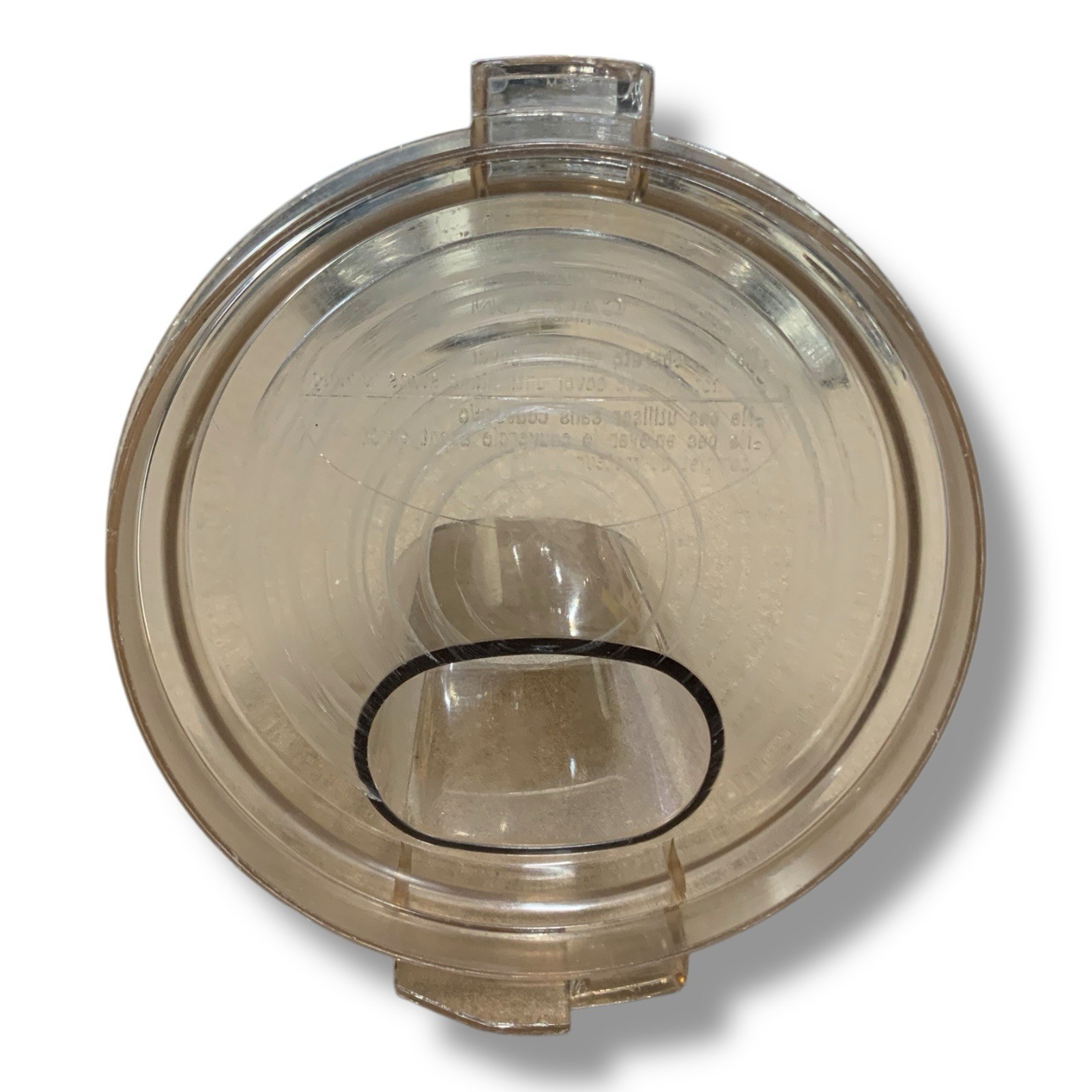 Robot Couple RC RC1A Food Processor Replacement Cover Lid w/ Food Pusher