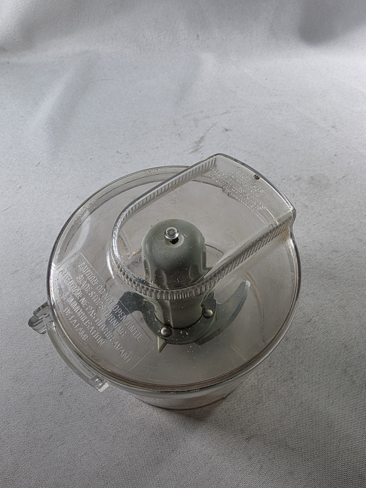 Black & Decker Handy Chopper Plus Work Bowl, Blade, Lid Only HC3000