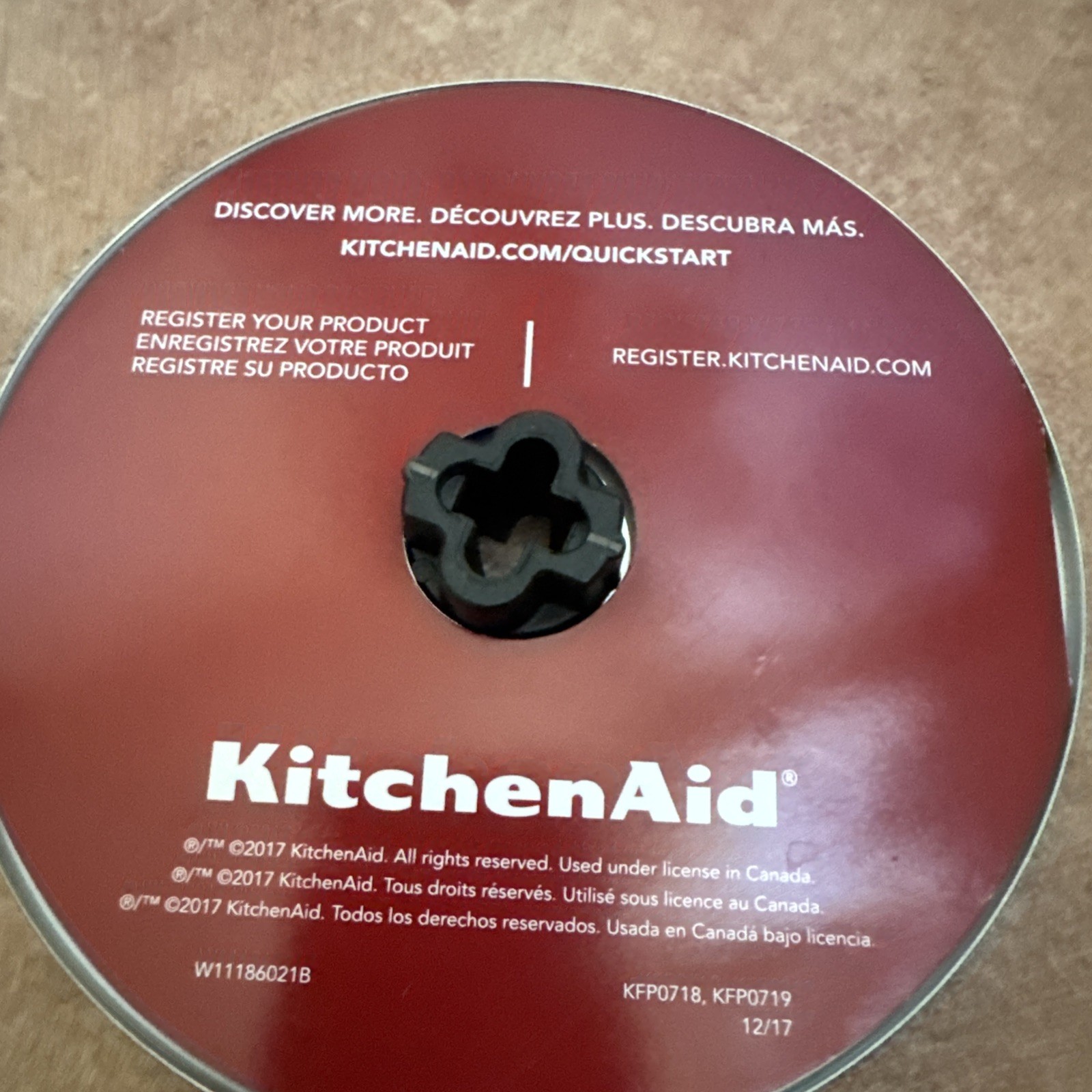 Kitchenaid Food Processor Medium Shred/ Medium Slice Disc Blade NEW