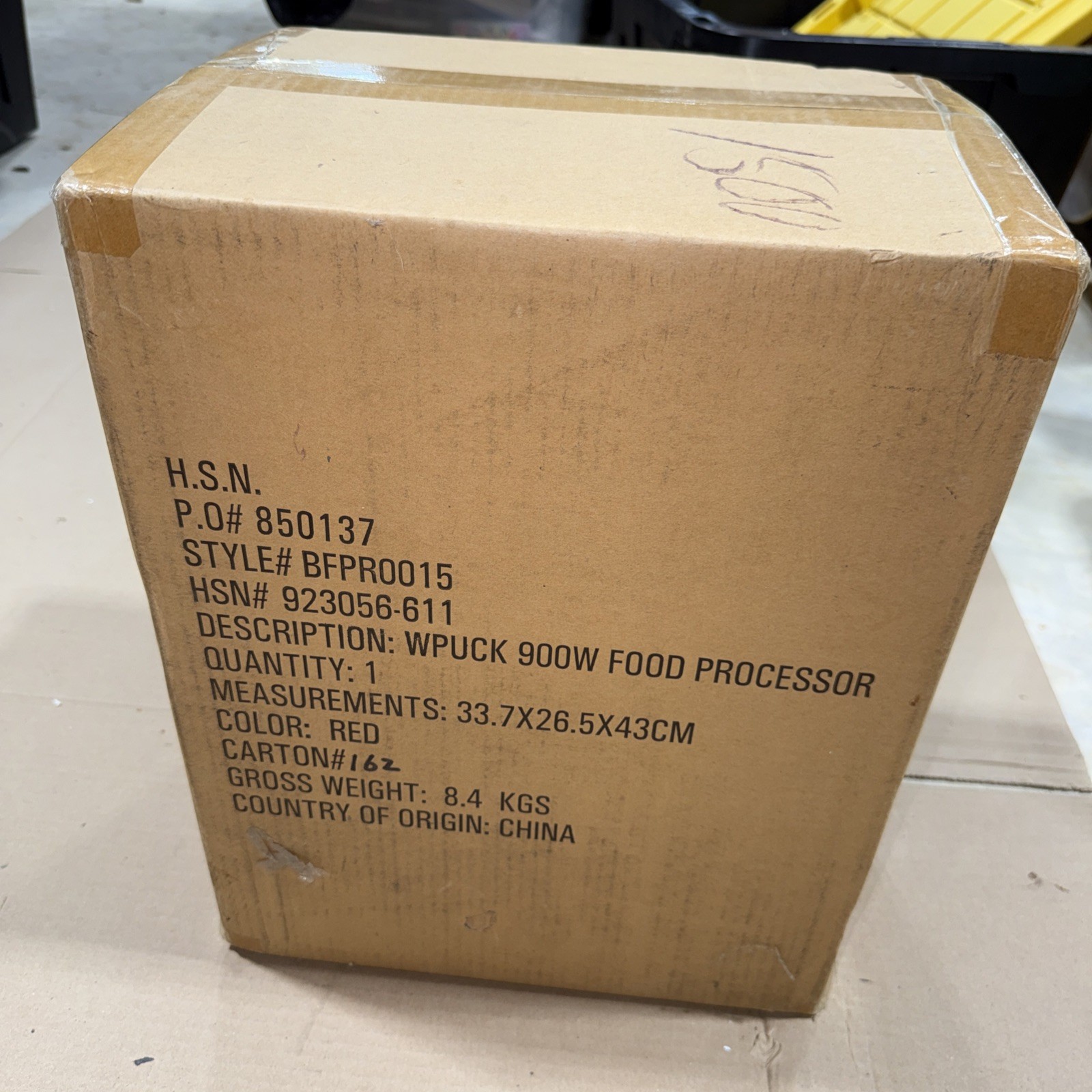 Wolfgang Puck BFPR0015 900w Bistro Food Processor 12 Cup NEW IN BOX