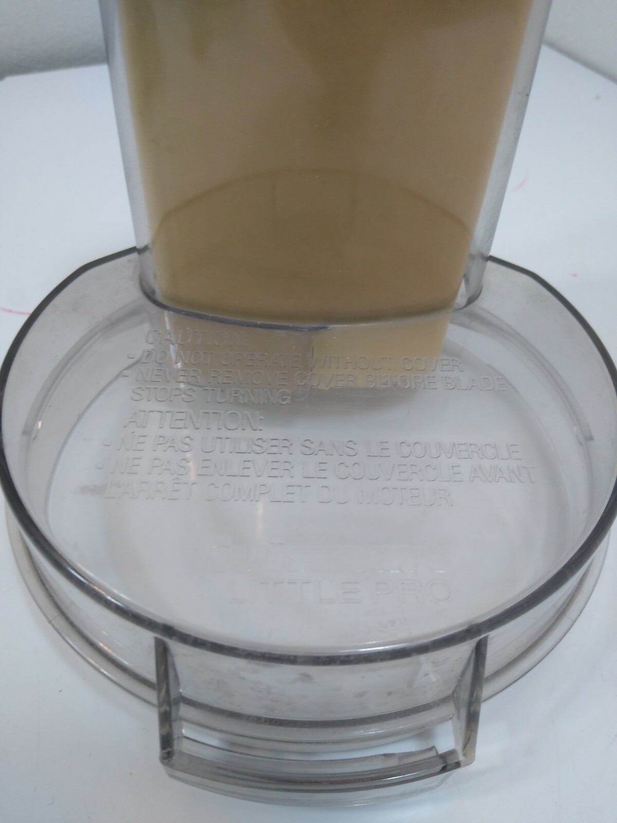 Cuisinart Little Pro Plus Handy Prep DFP-3 Lid DLC-504TX with Pusher Replacement