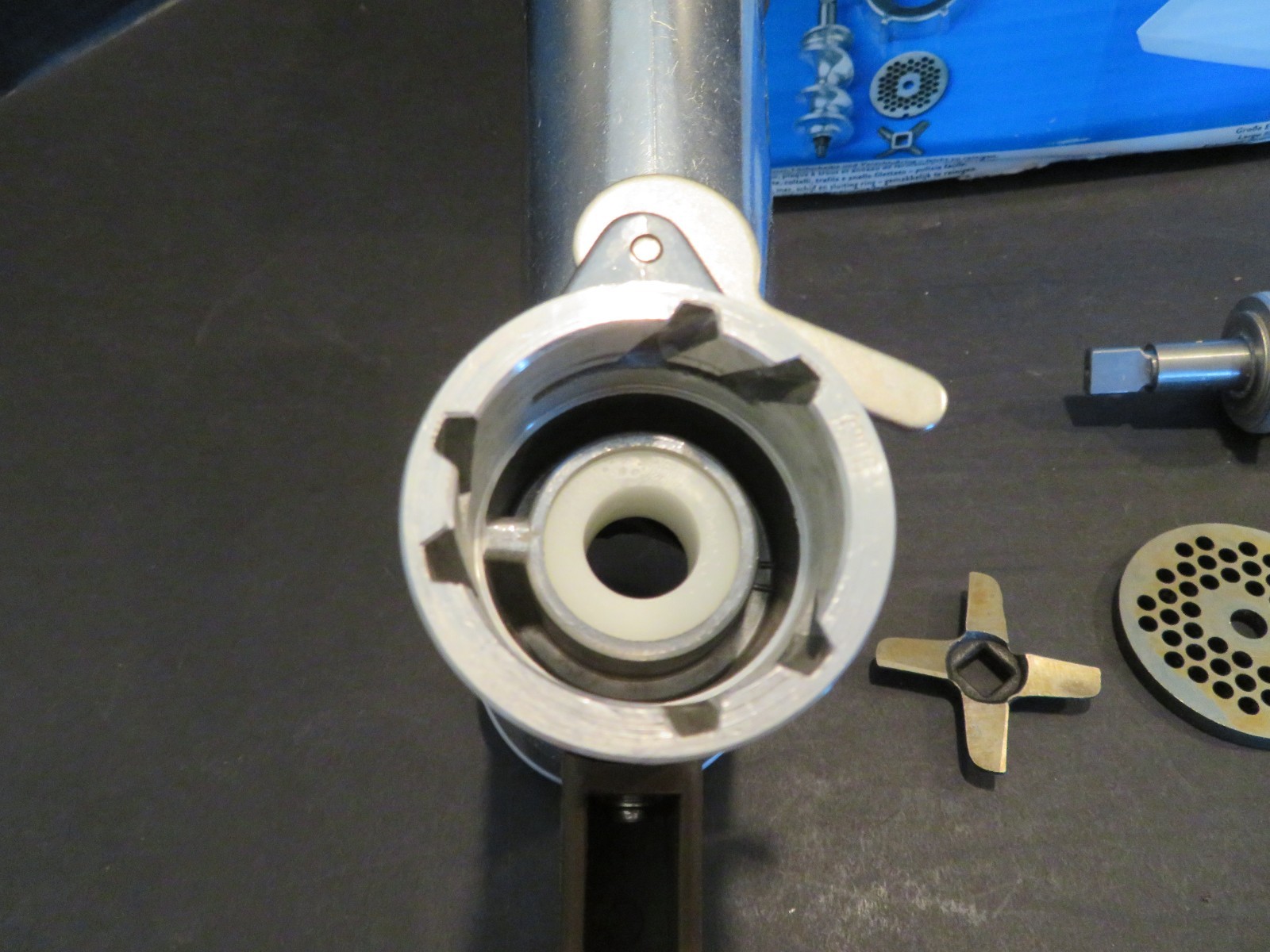 Bosch Mincer Attachment for Bosch Food Processor UM3 – Missing Pusher –