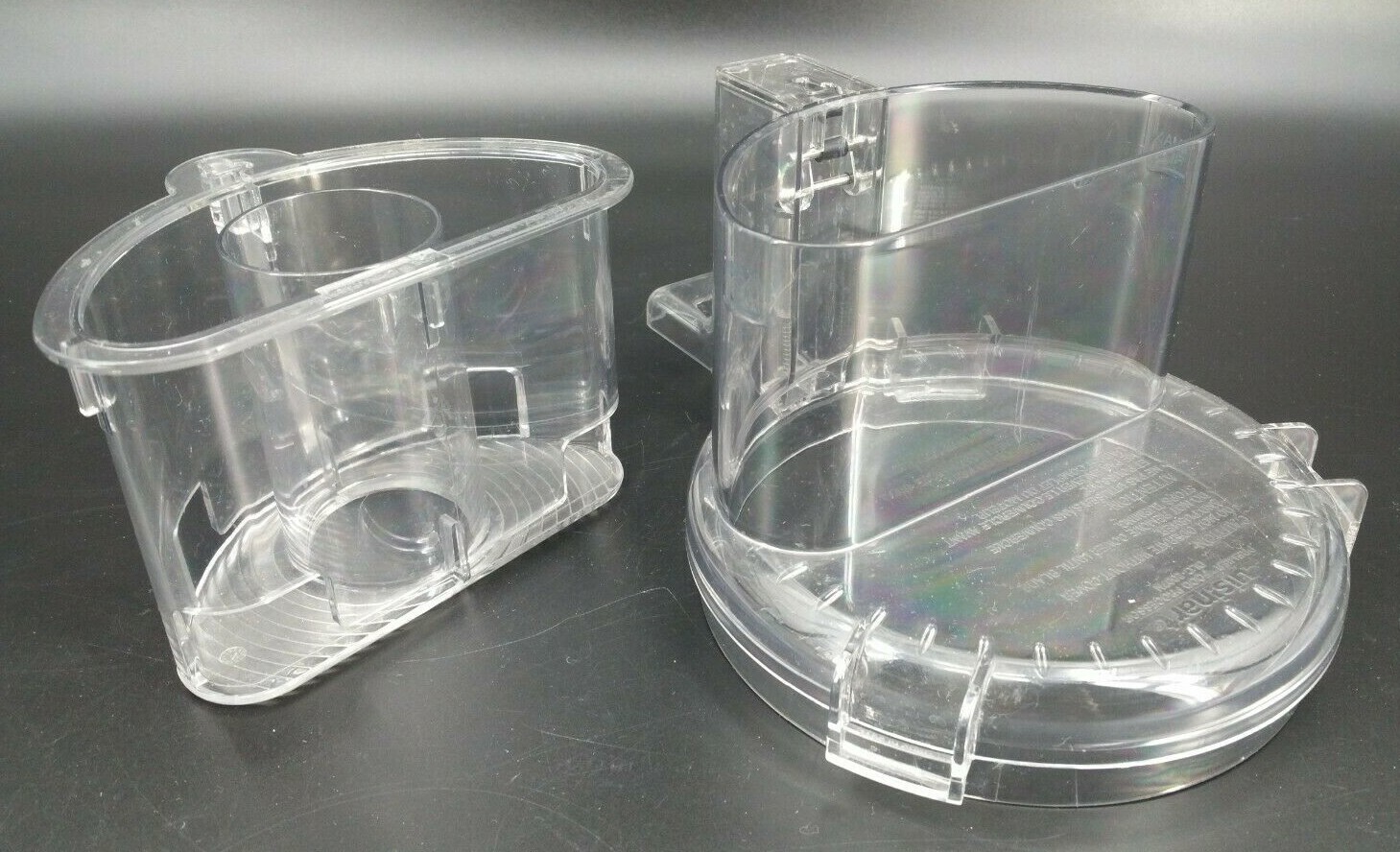 Cuisinart Prep 7 DLC-2007N Chute Sleeve Top Lid Assembly Food Processor 2 Piece
