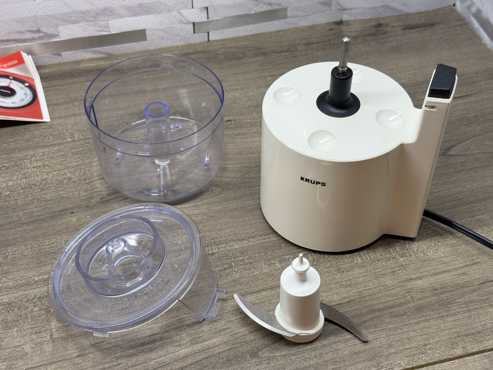 Krups Mini Food Processor Chopper Model 708 With Original Box Tested Works Great