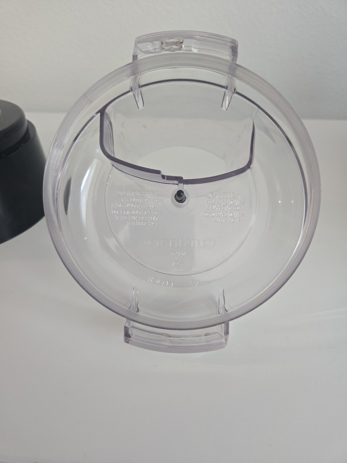 Cuisinart PARTS CB 600 FPBW Duet Food Processor Bowl LID AFP‑7C & PROCESSOR BASE