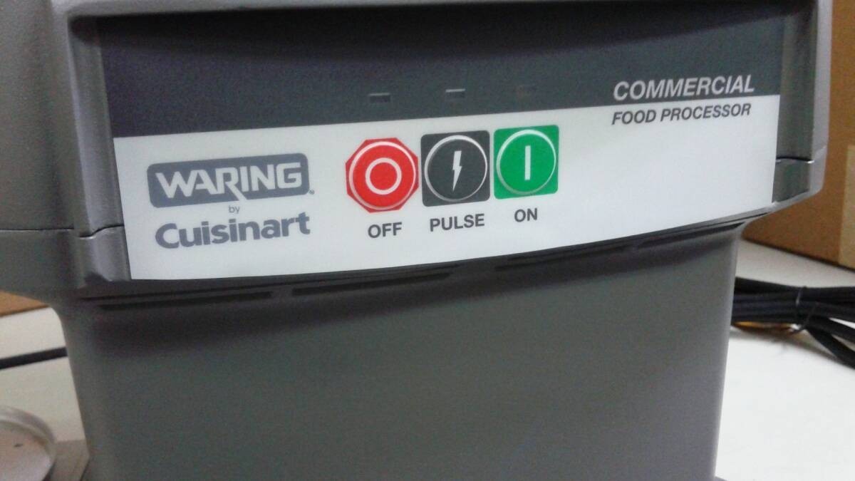 NEW CUISINART WARING 32FP20 FP2200 COMMERCIAL FOOD PROCESSOR 120V BARE UNIT