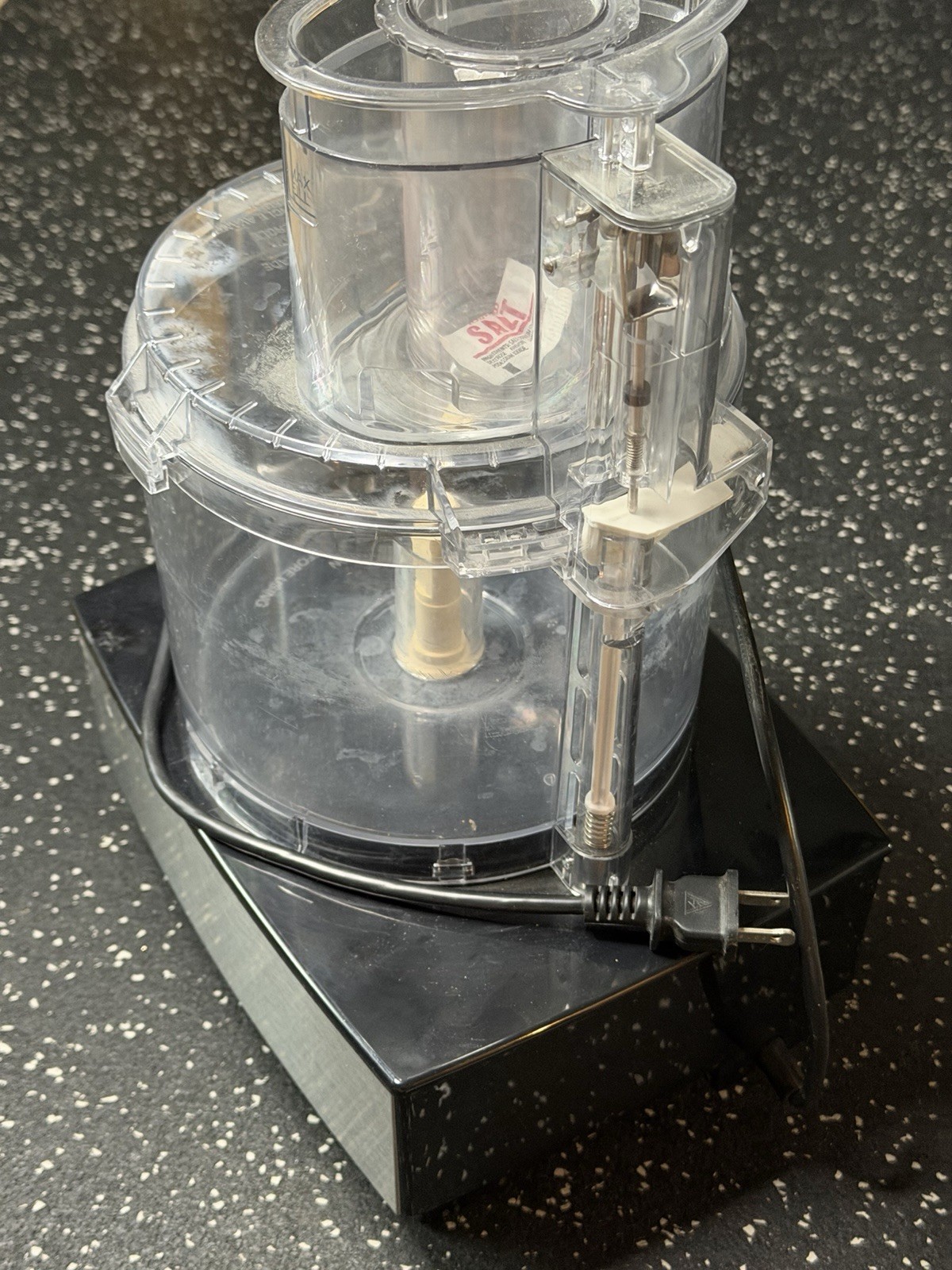 Cuisinart Custom 14 Cup Food Processor DFP-14 BCN Silver & Black—No Blade—Works