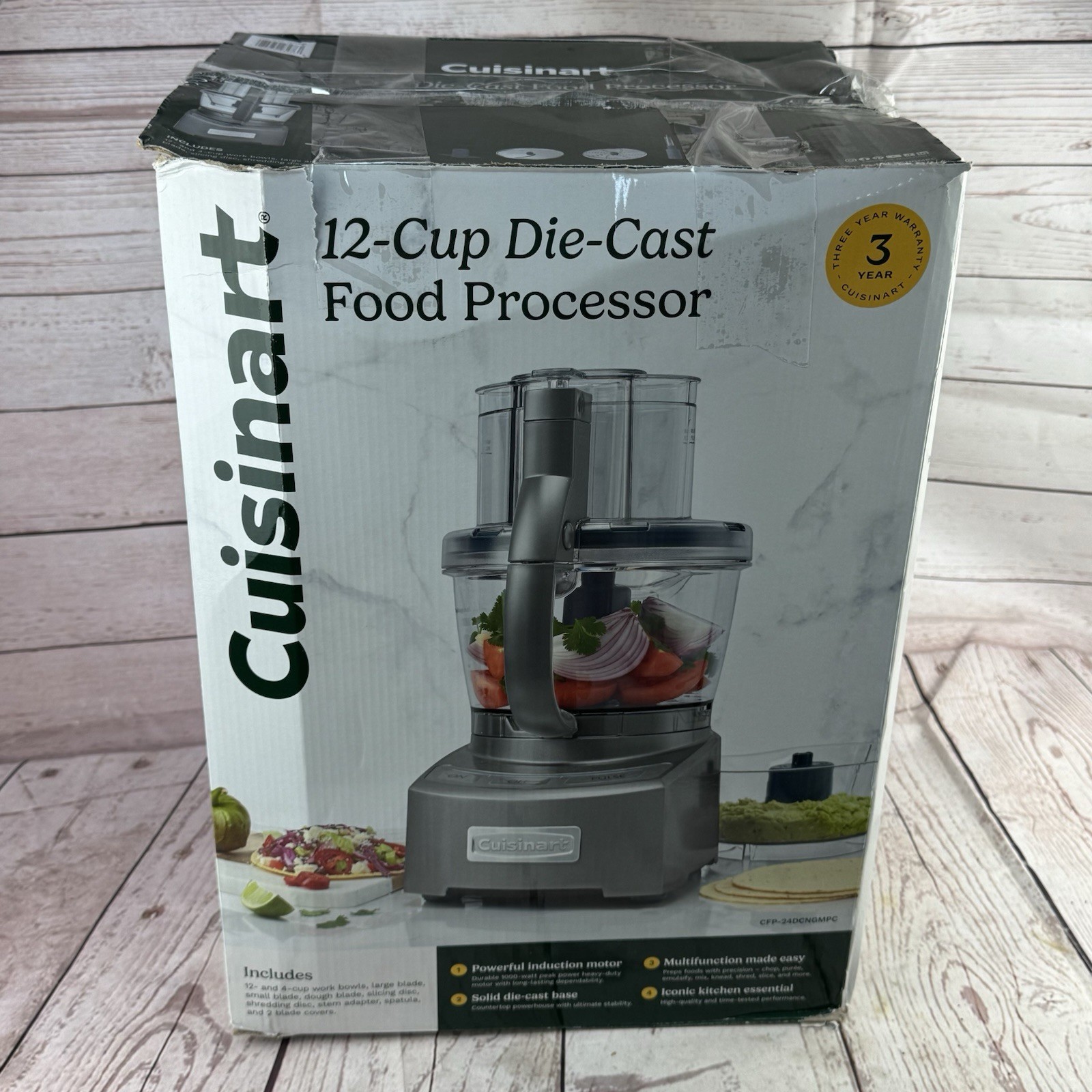 Cuisinart CFP 24DCNGMPC 12 Cup Die Cast Food Processor Blades Discs