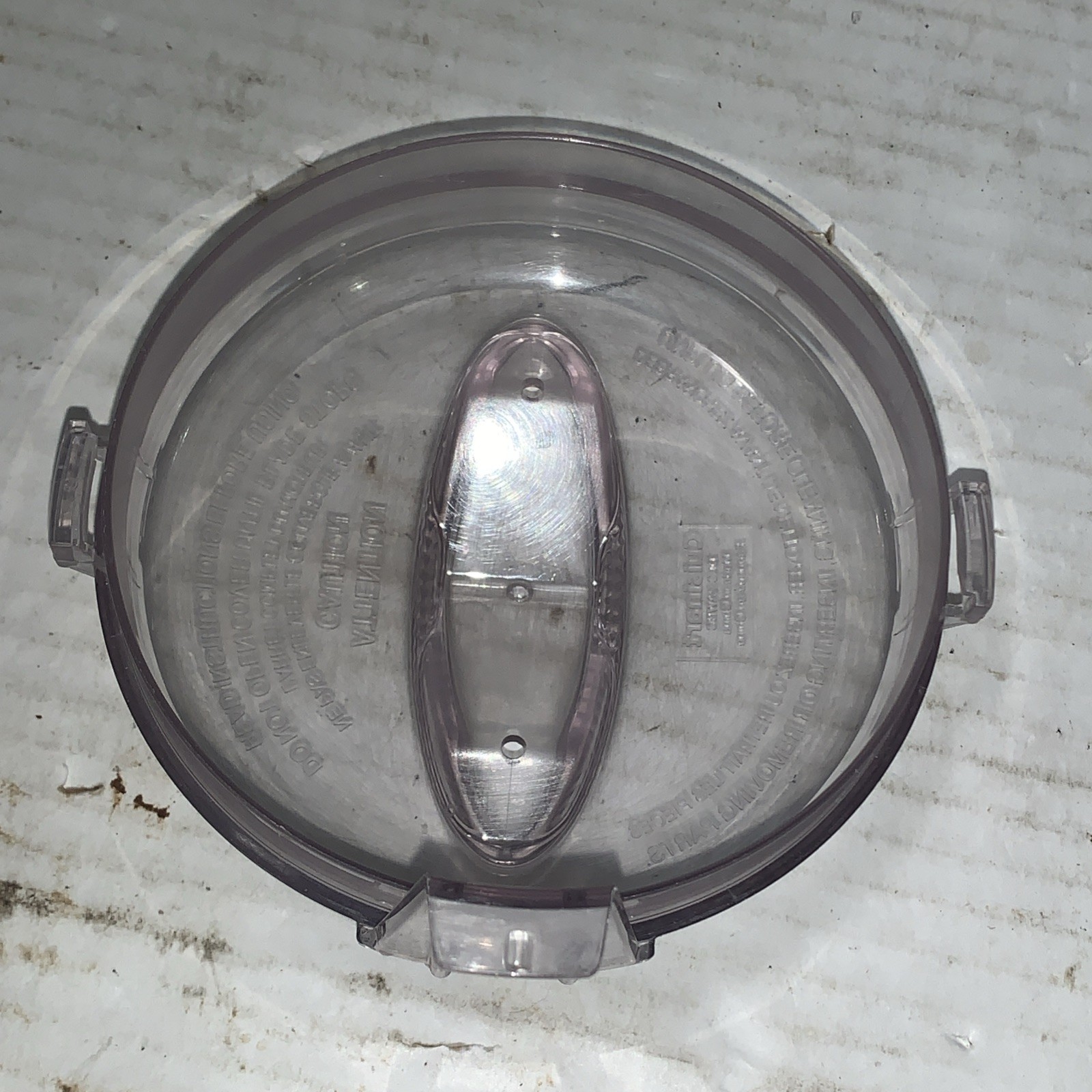 Cuisinart DLC-2AWB Work Bowl DLC-2AWBC Lid Mini Prep Plus DLC-2A Part OEM Blue