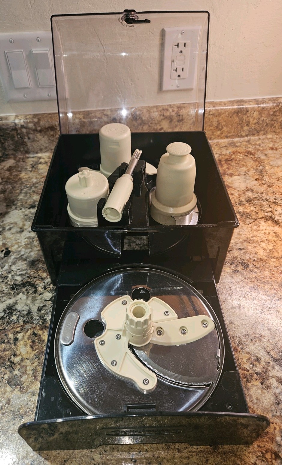 Cuisinart FP16-ASD Food Processor Blades & Black Storage Case