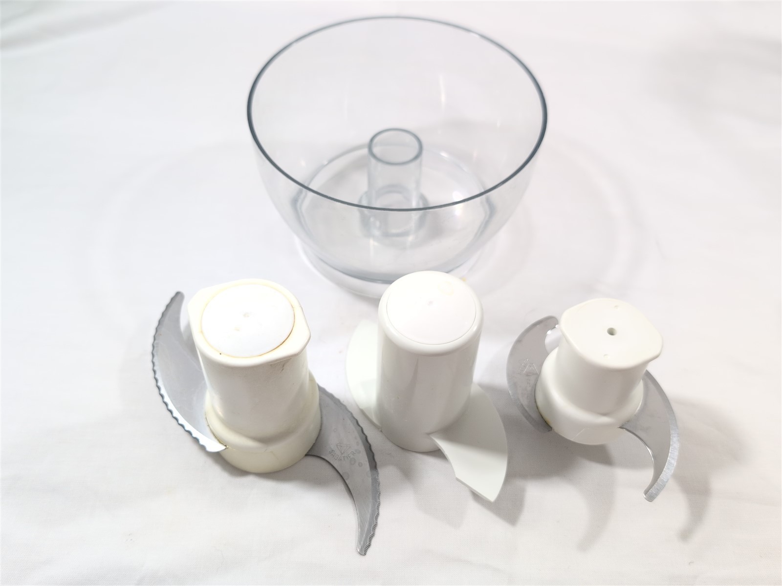 KitchenAid KFP600WH Food Processor Large, Small & Dough Blade KFP600+mini bowl