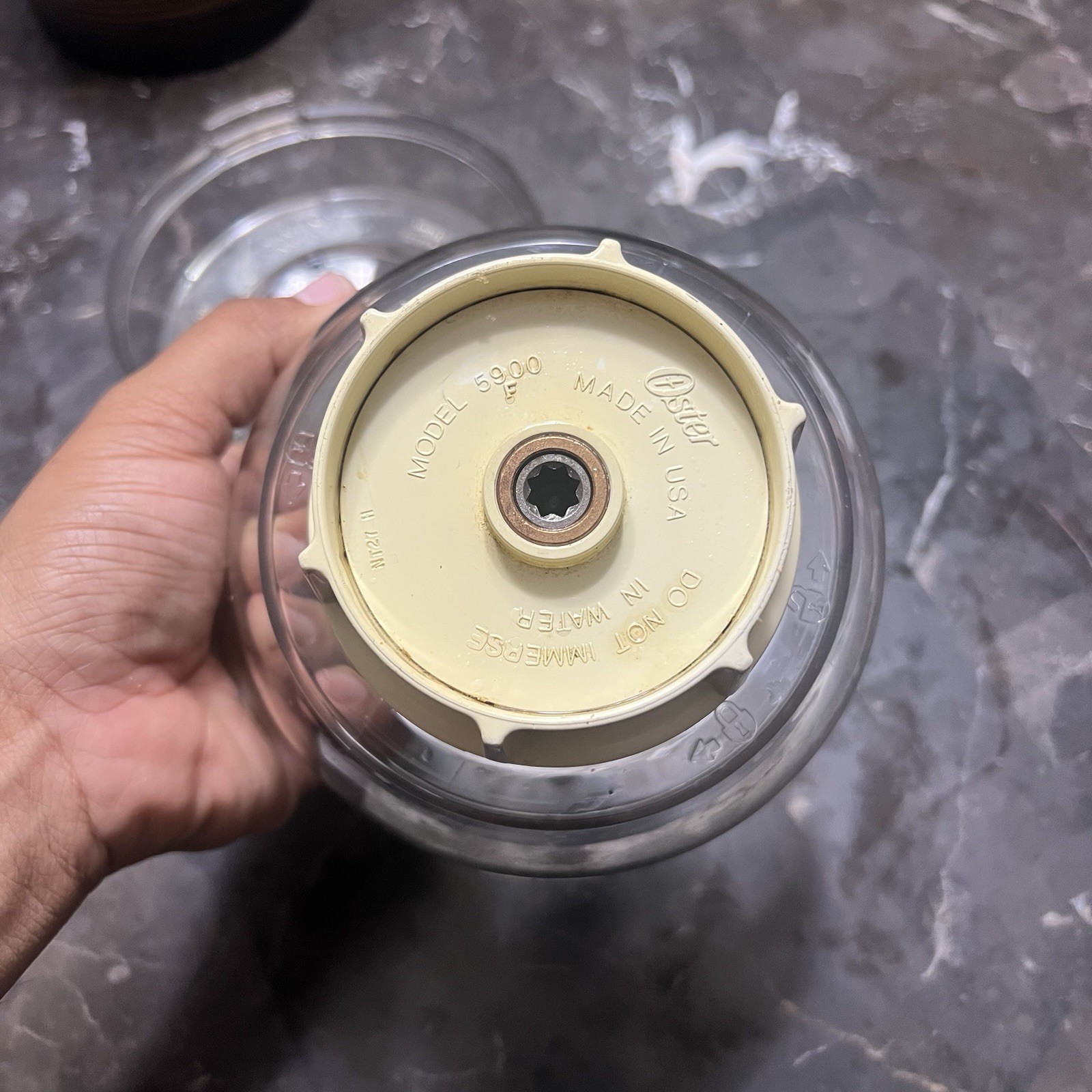 Oster Food Processor Attachment Model 5900 F Blade Cover Replacement