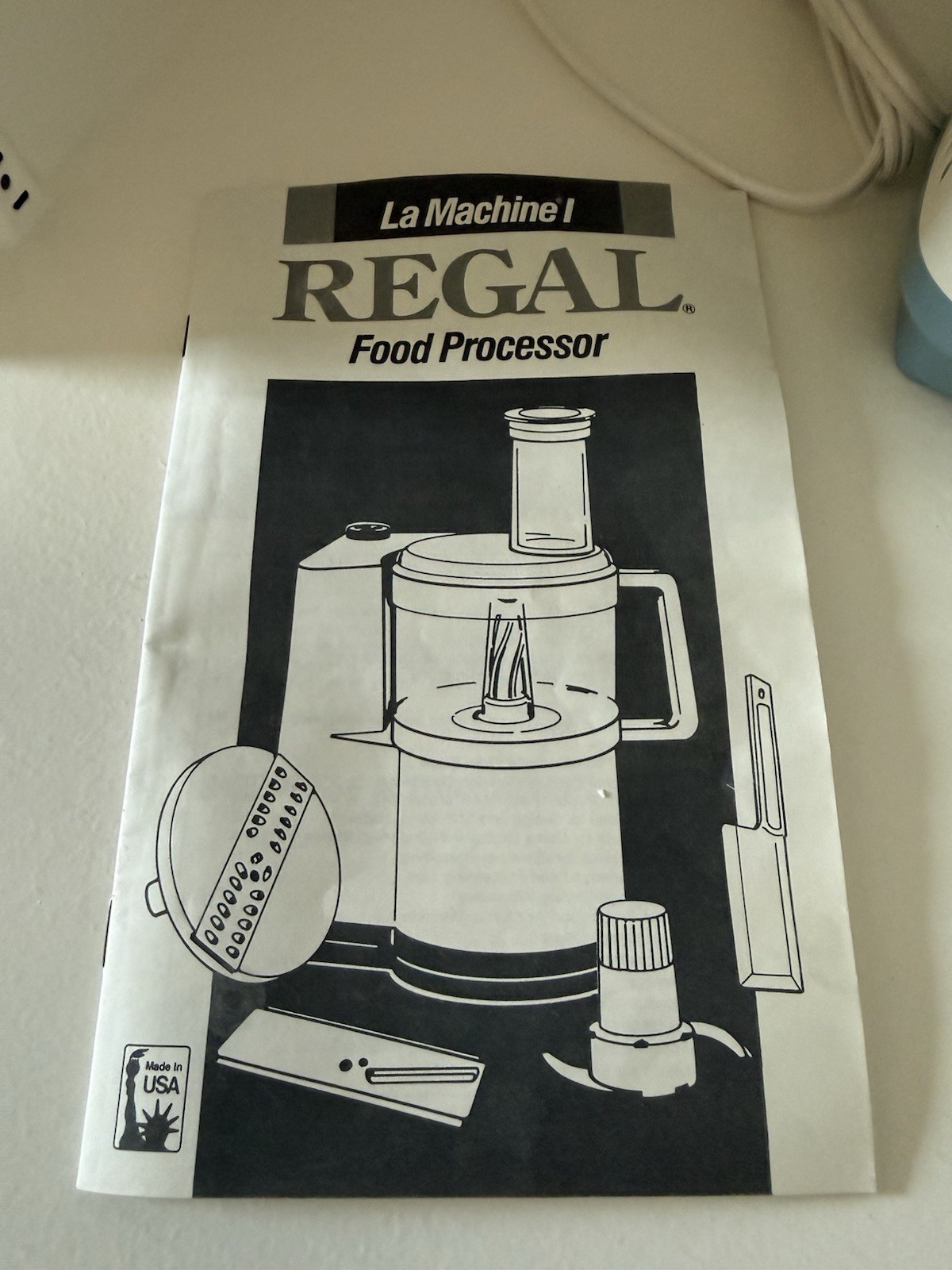 La Machine 1 Regal Food Processor Model V813 New
