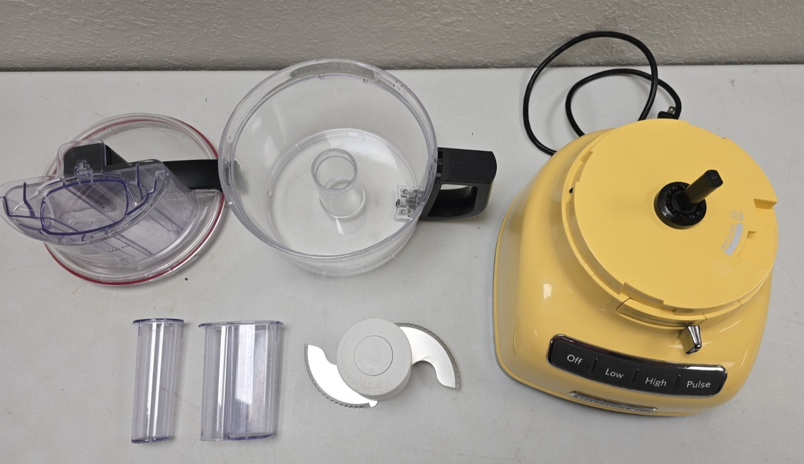 KitchenAid 9-Cup Wide Mouth Food Processor KFP0930 Yellow