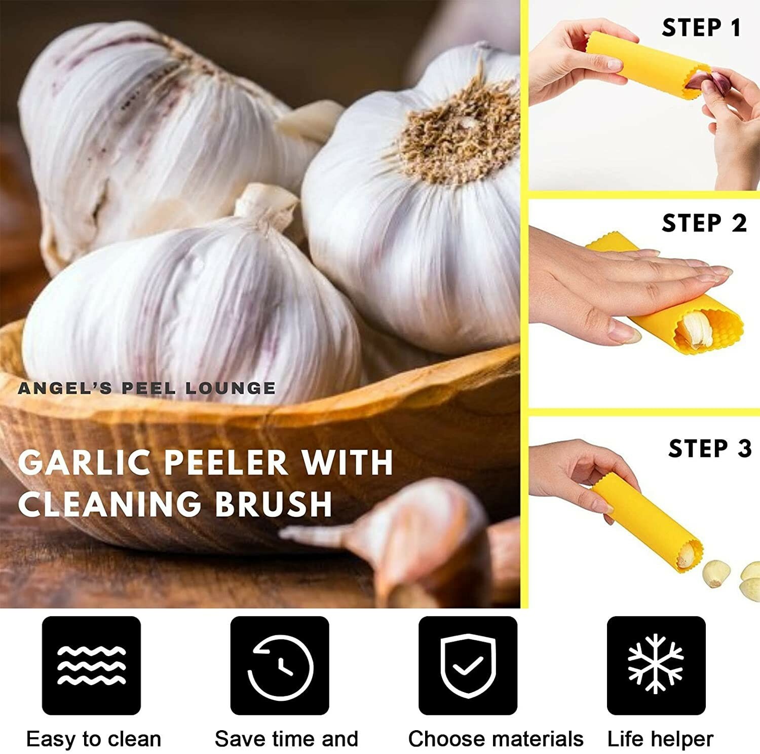 Angel’s peel lounge Food Processor (Peeler with brush)