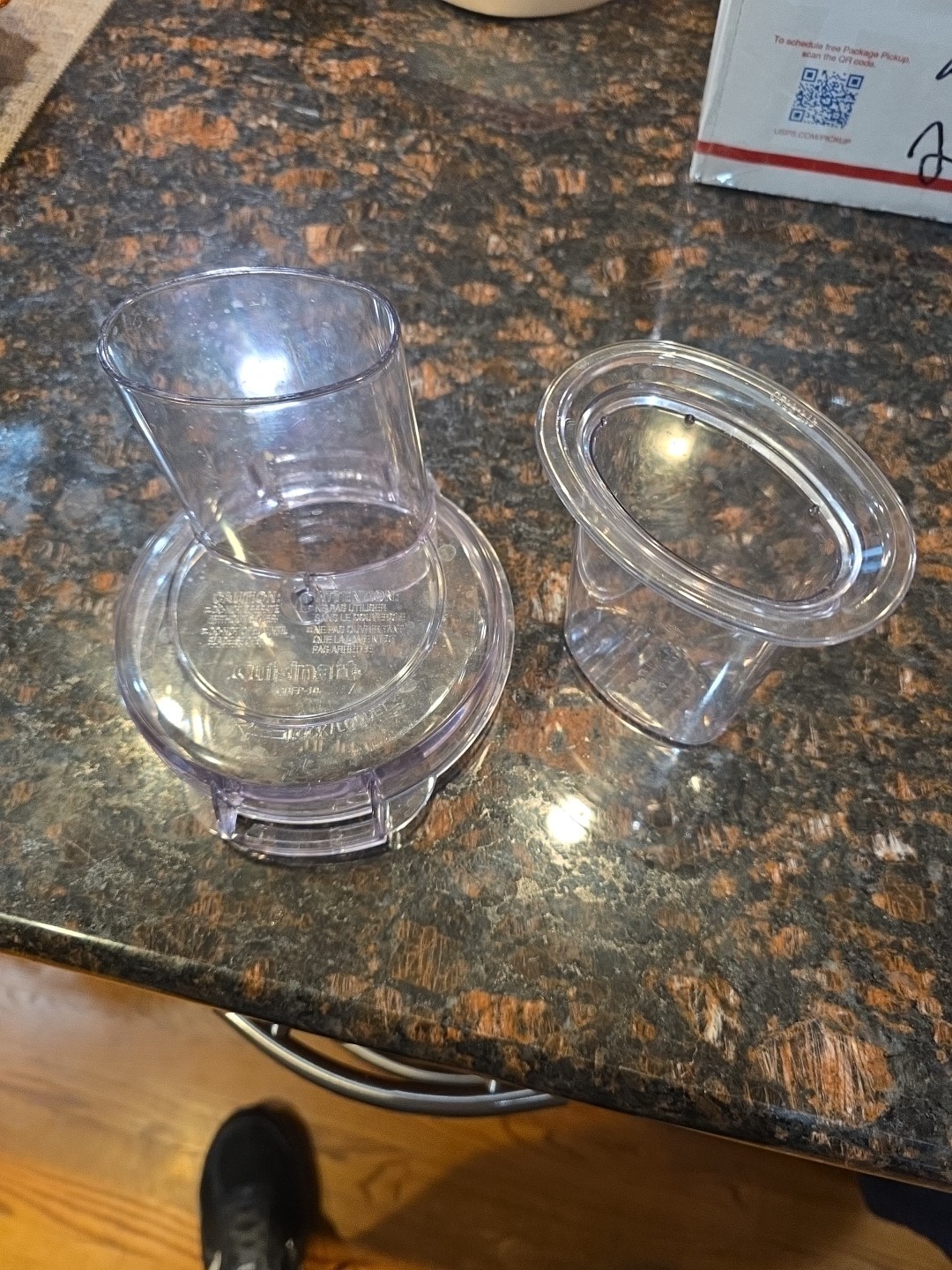Cuisinart Power Duet Model BFP-10CH Food Processor Lid & Pusher CBFP-10