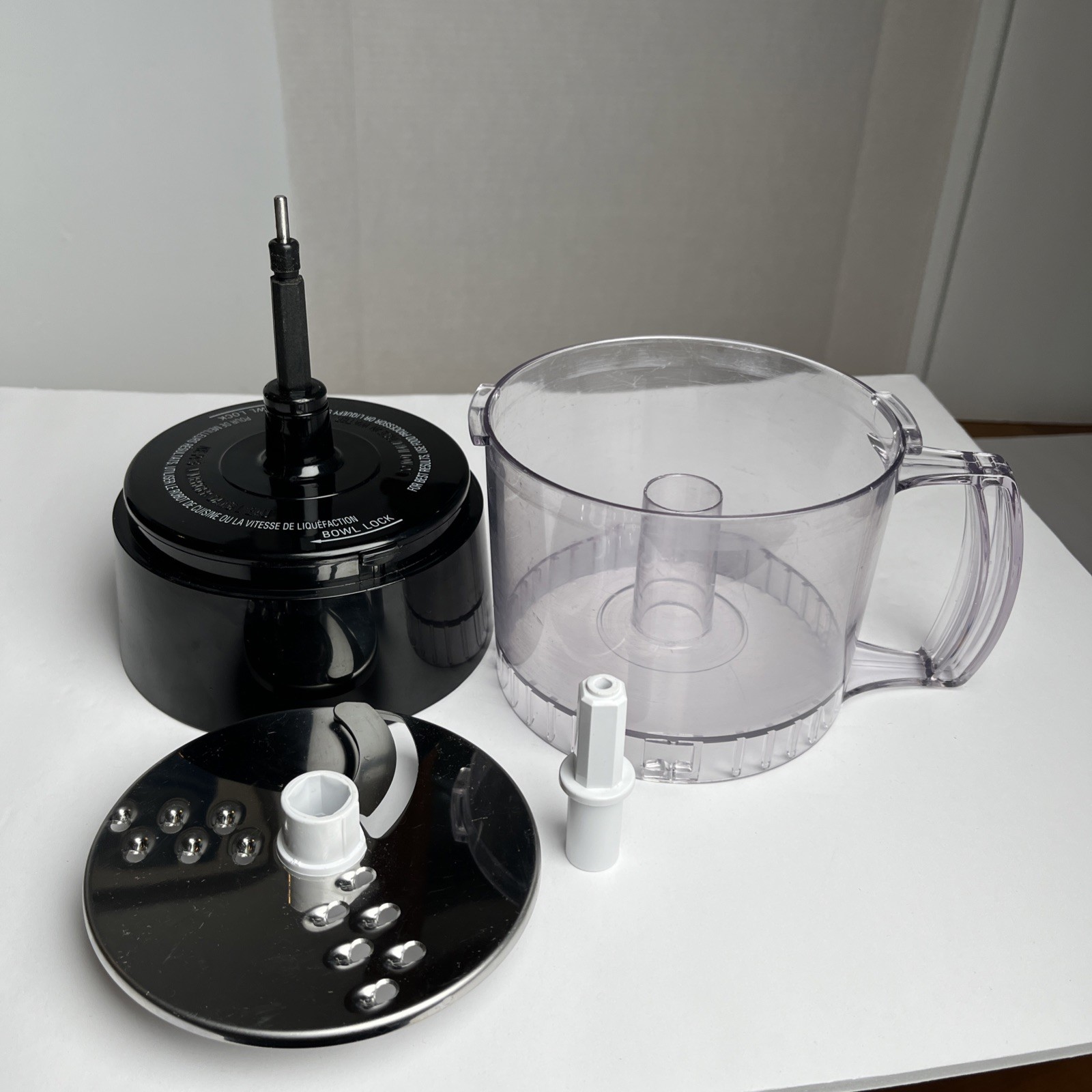 Cuisinart AFP-7 TK 2-in-1 Food Processor Bowl, Collar, Shred Blade, & Stem Piece