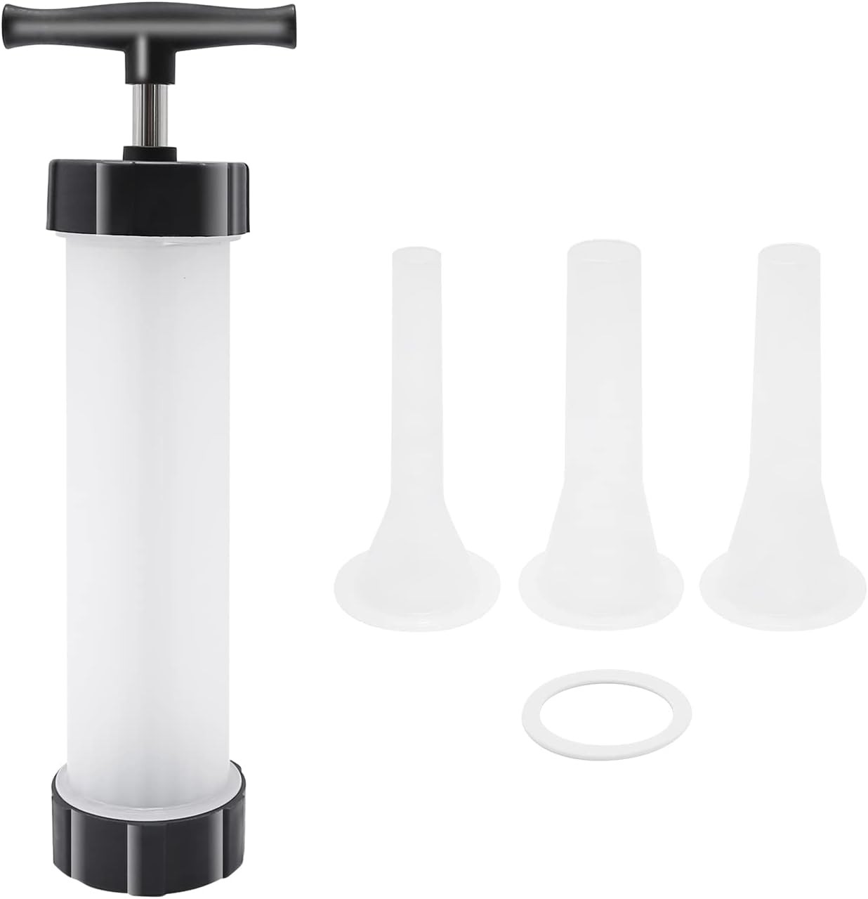 Homemade Sausage Maker Kitchen Stuffer Tool Manual Meat Filling…